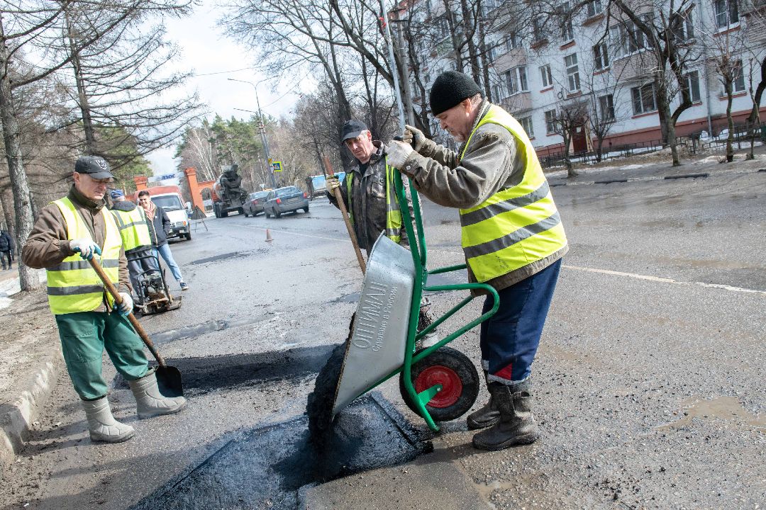 Лыткарино, ямы