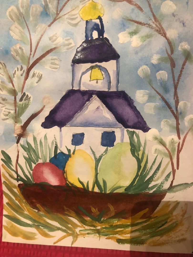 софрино, пасха, пасхальный декор, дети, детское творчество,