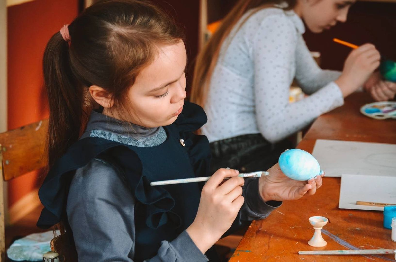 софрино, пасха, пасхальный декор, дети, детское творчество,