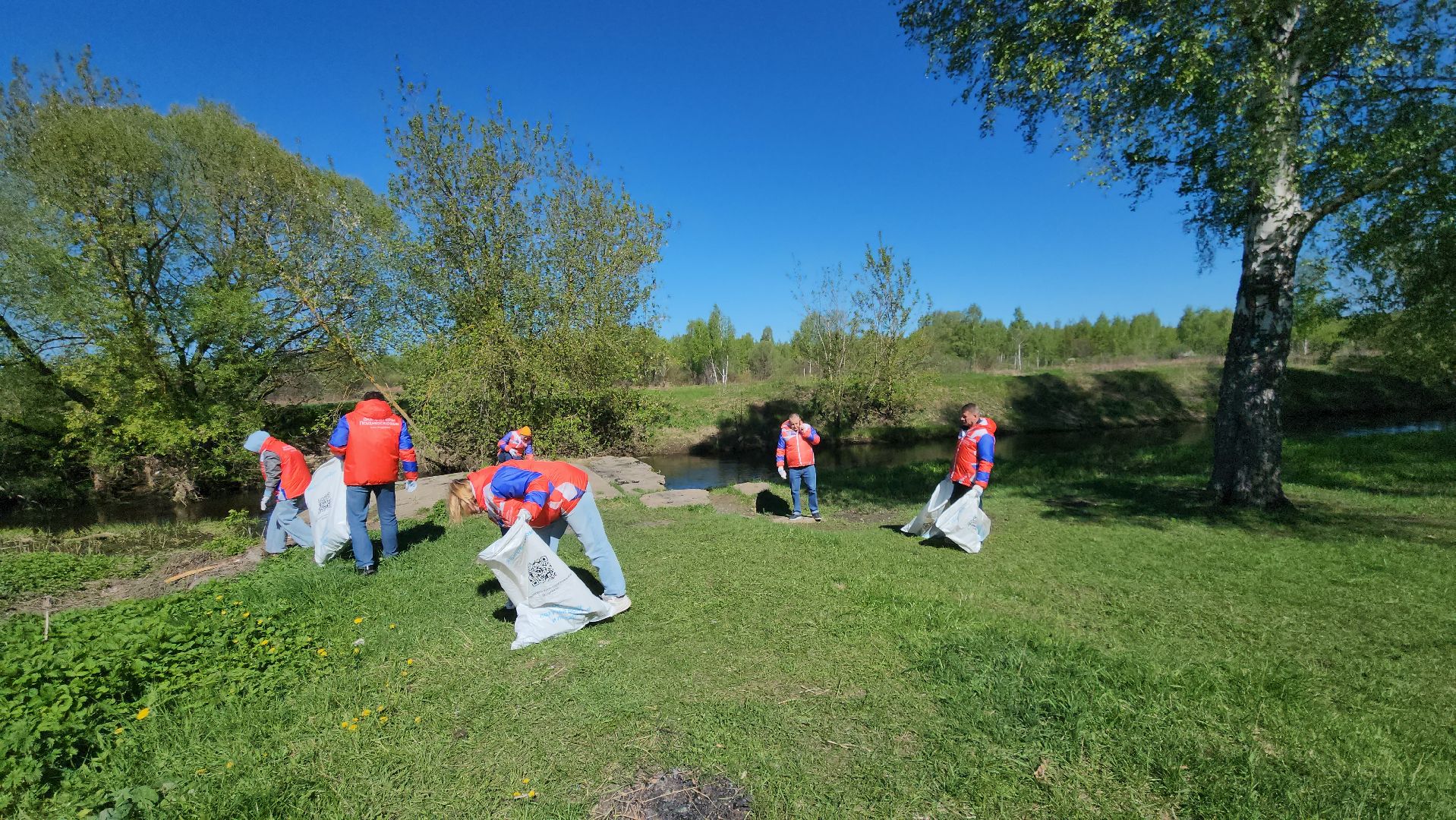 Павловский Посад, Городской округ Павловский Посад, Люди, Жители, Уборка, Акция,