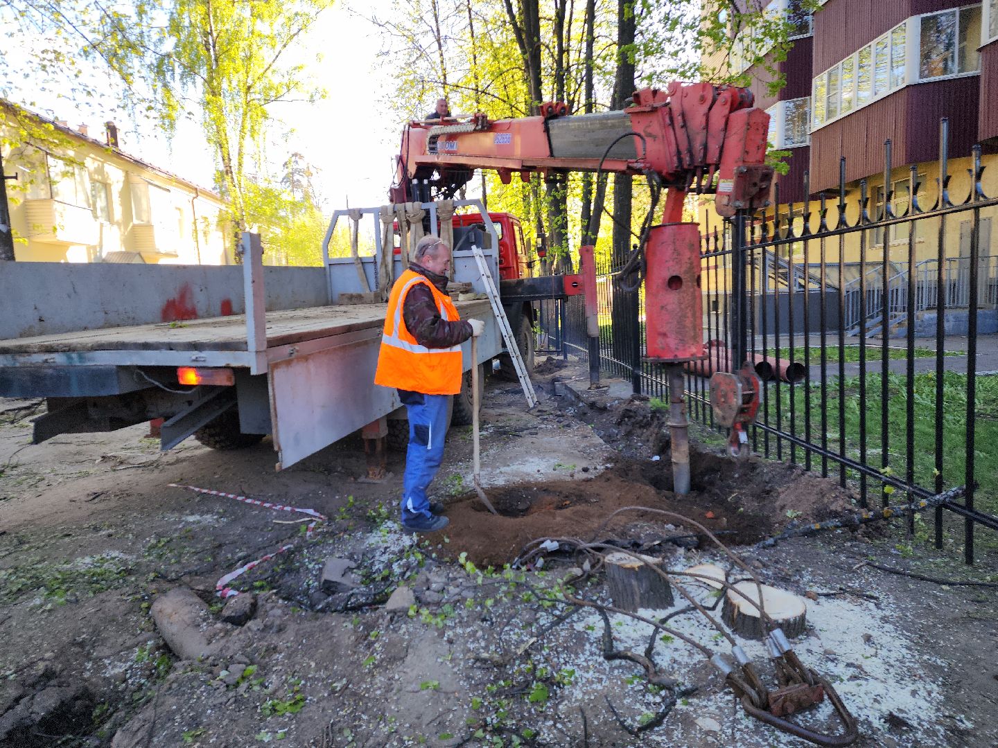 пушкино, проезд, освещение, опиловка,благоустройство,