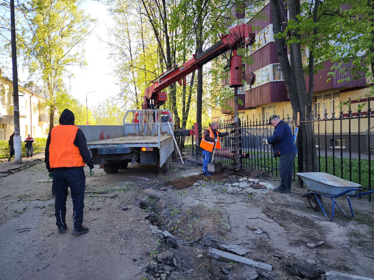 пушкино, проезд, освещение, опиловка,благоустройство,