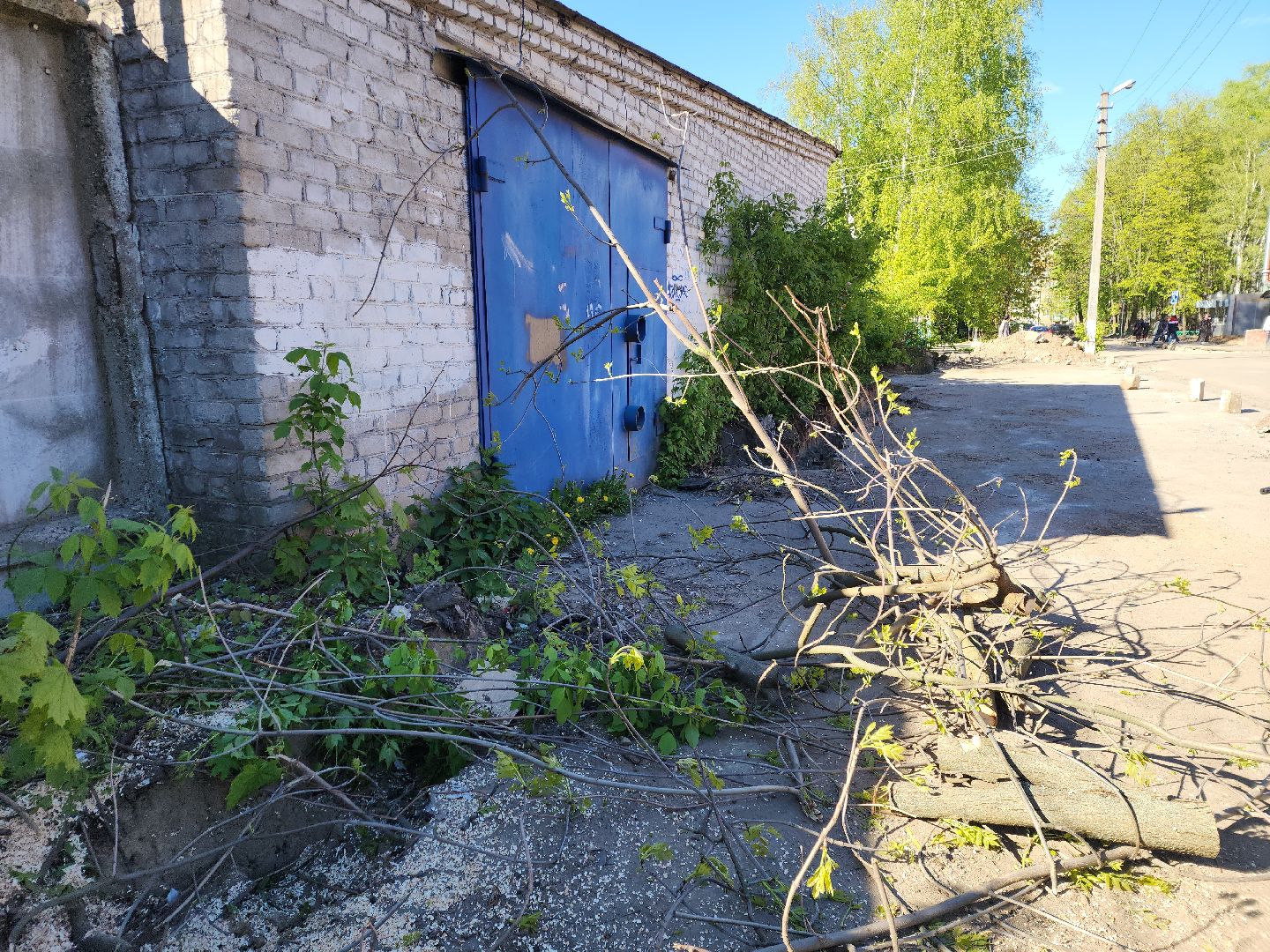 пушкино, проезд, освещение, опиловка,благоустройство,