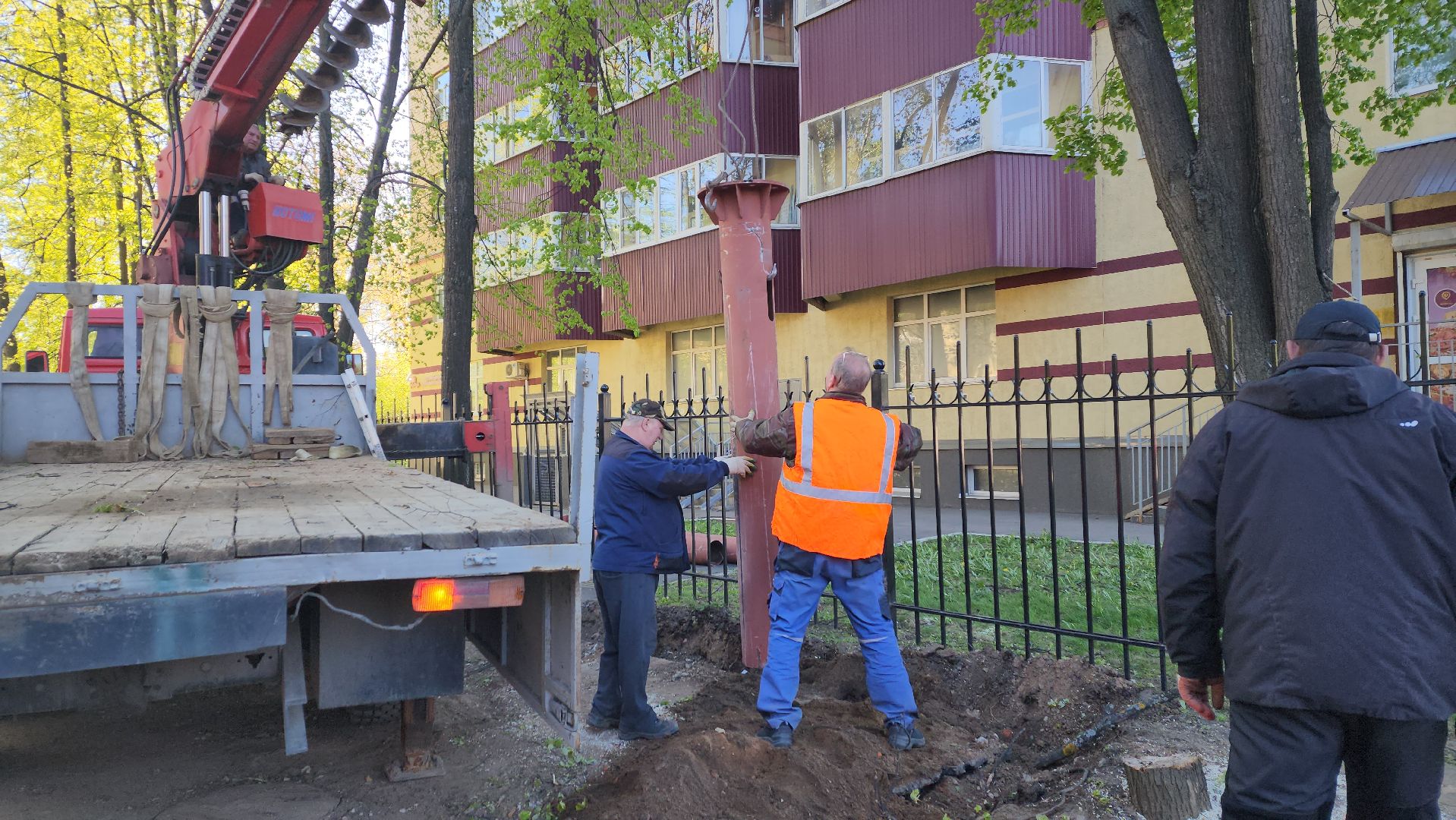 пушкино, проезд, освещение, опиловка,благоустройство,