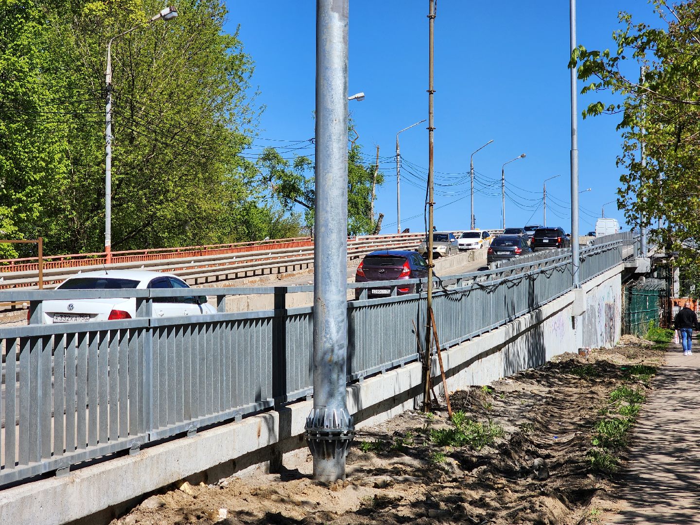 воскресенск, дороги, путепровод 88 км,