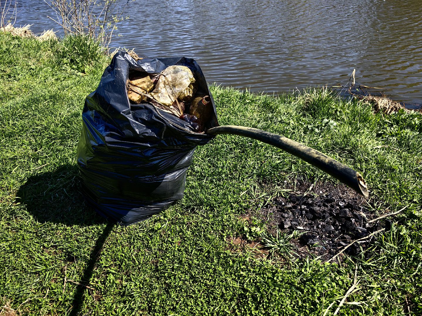 субботник, река Клязьма, уборка, пластик, отходы,