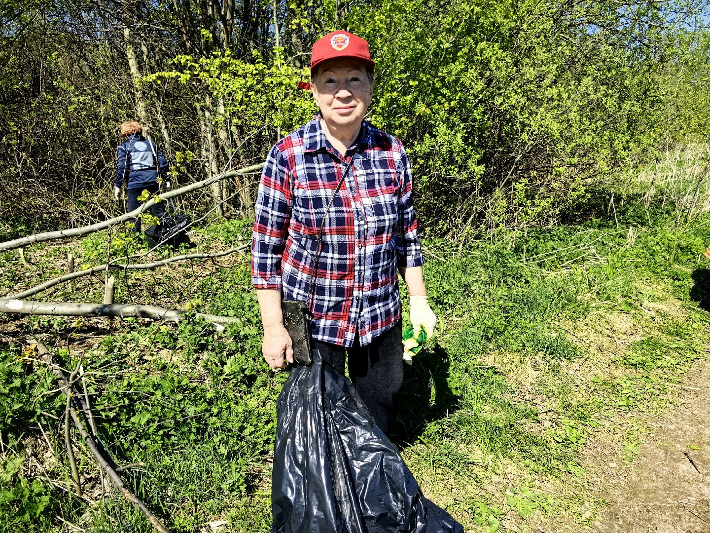 субботник, река Клязьма, уборка, пластик, отходы,