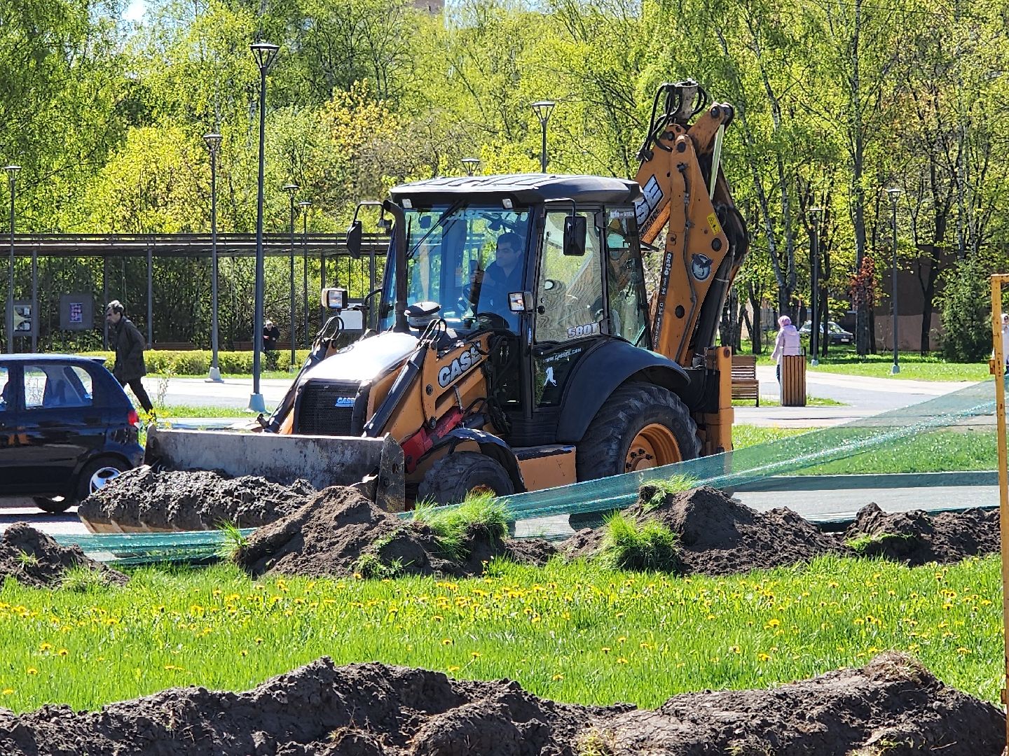 Черноголовка, Институтский проспект, Благоустройство,