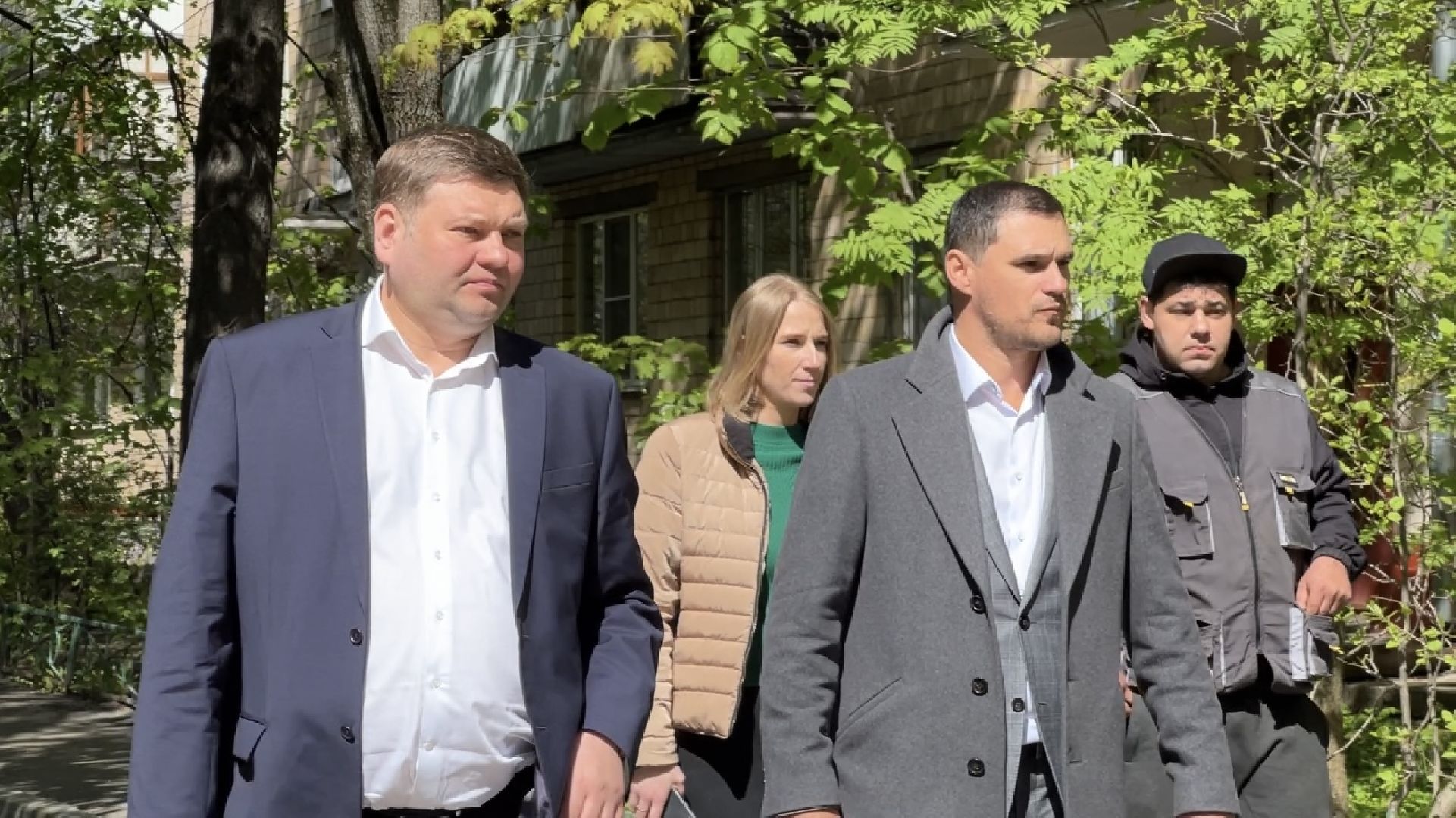 химки, благоустройство, осмотр хода работ, заместитель главы,