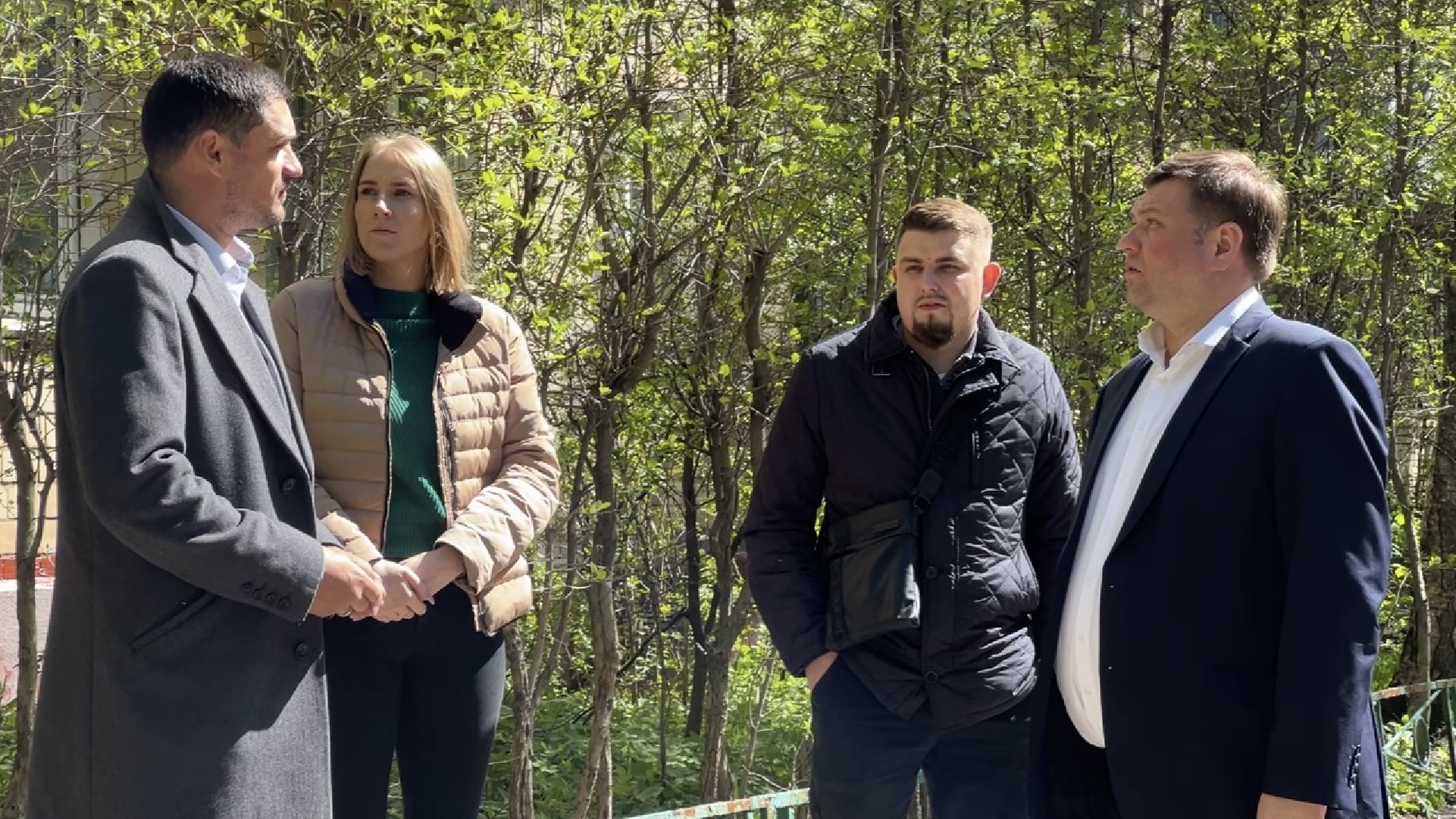 химки, благоустройство, осмотр хода работ, заместитель главы,