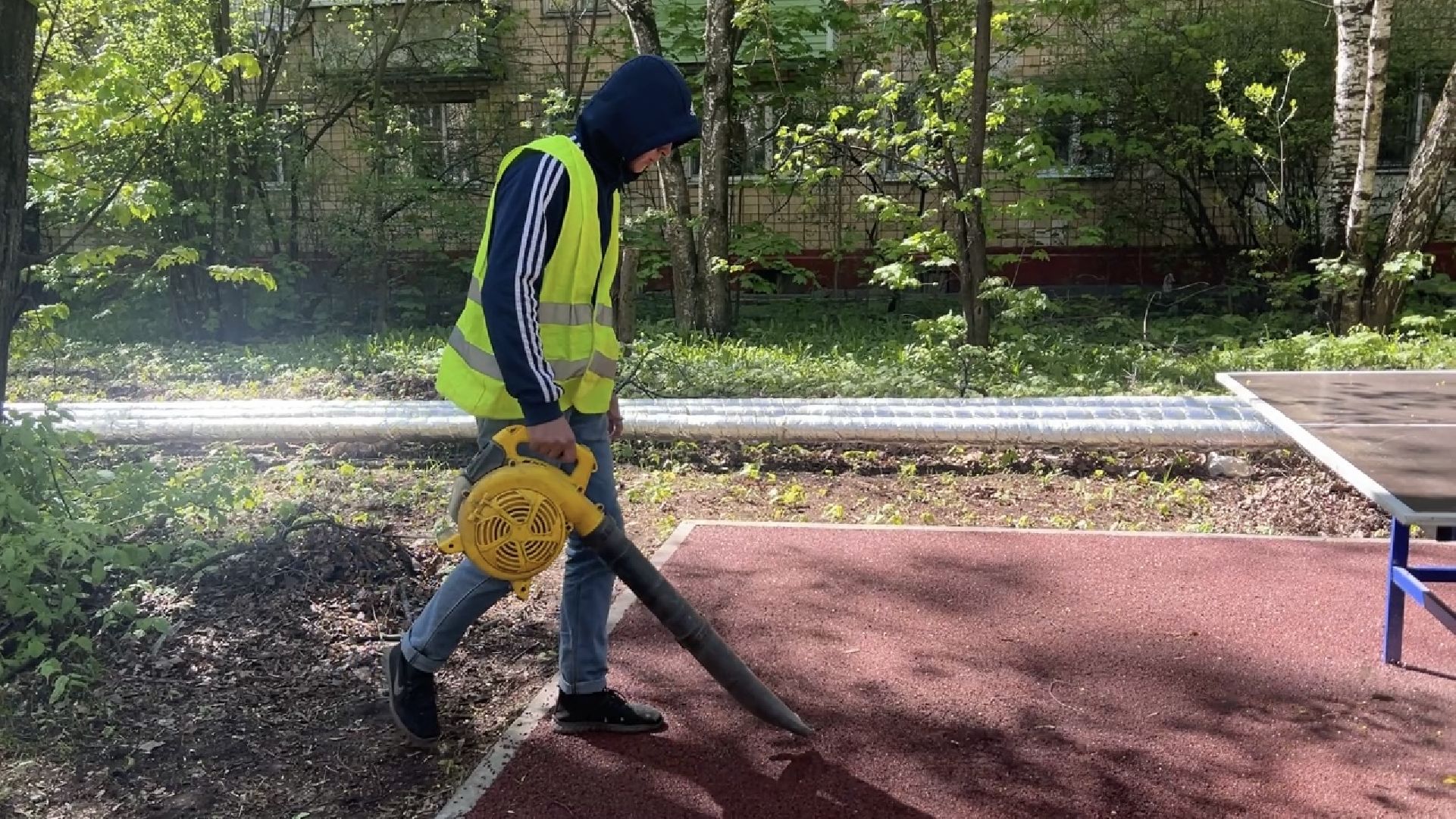 химки, благоустройство, осмотр хода работ, заместитель главы,