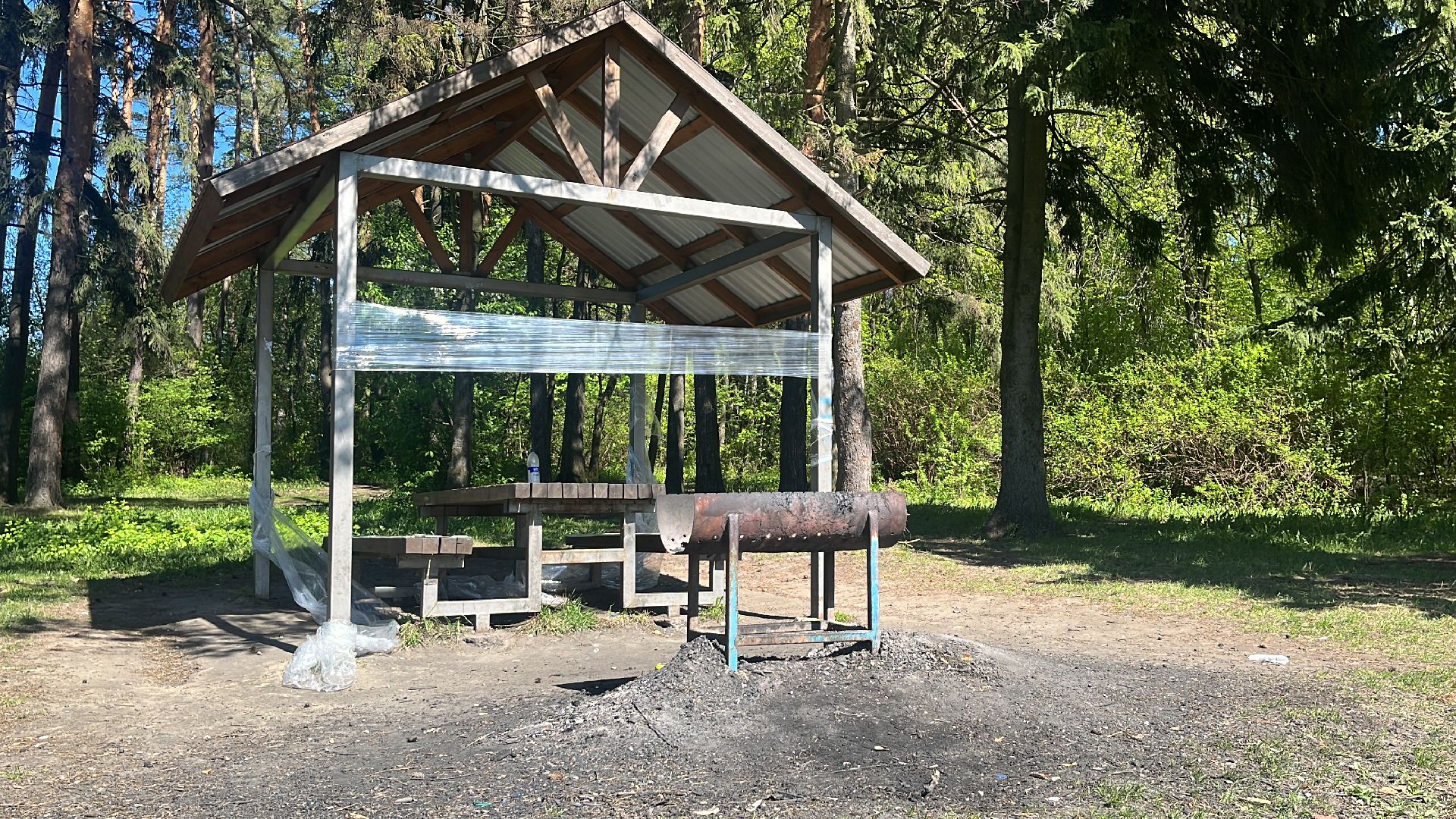 шашлык, шашлыки, шашлык у озера, мангал, озеро, пруд,