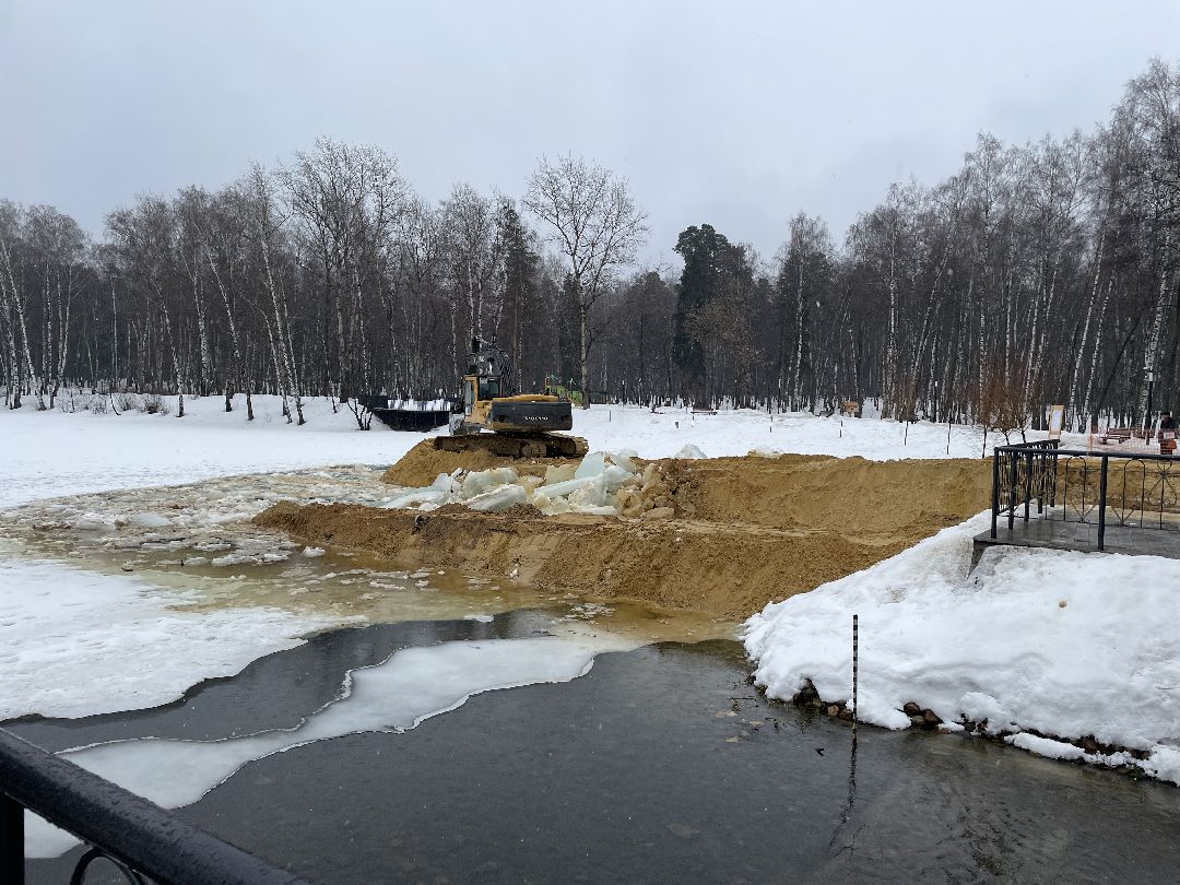 Озеро, Люберцы, очистка