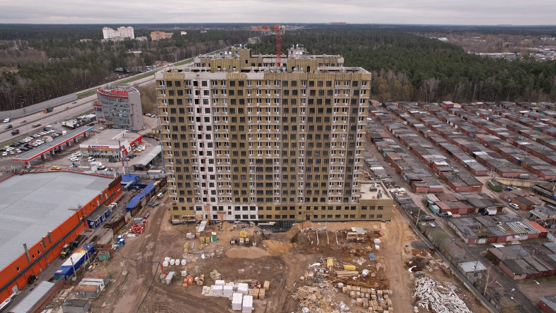 видео с коптера, ЖК, балашиха,