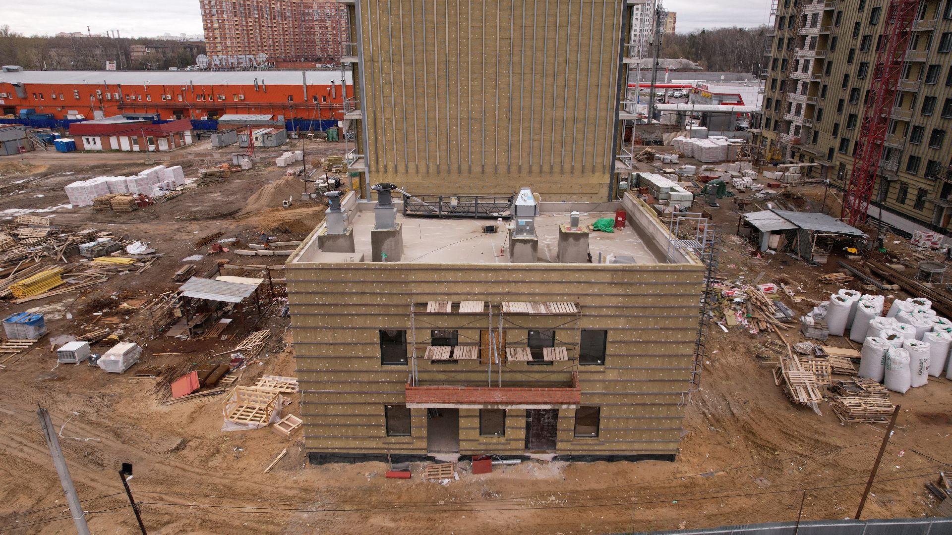 видео с коптера, ЖК, балашиха,