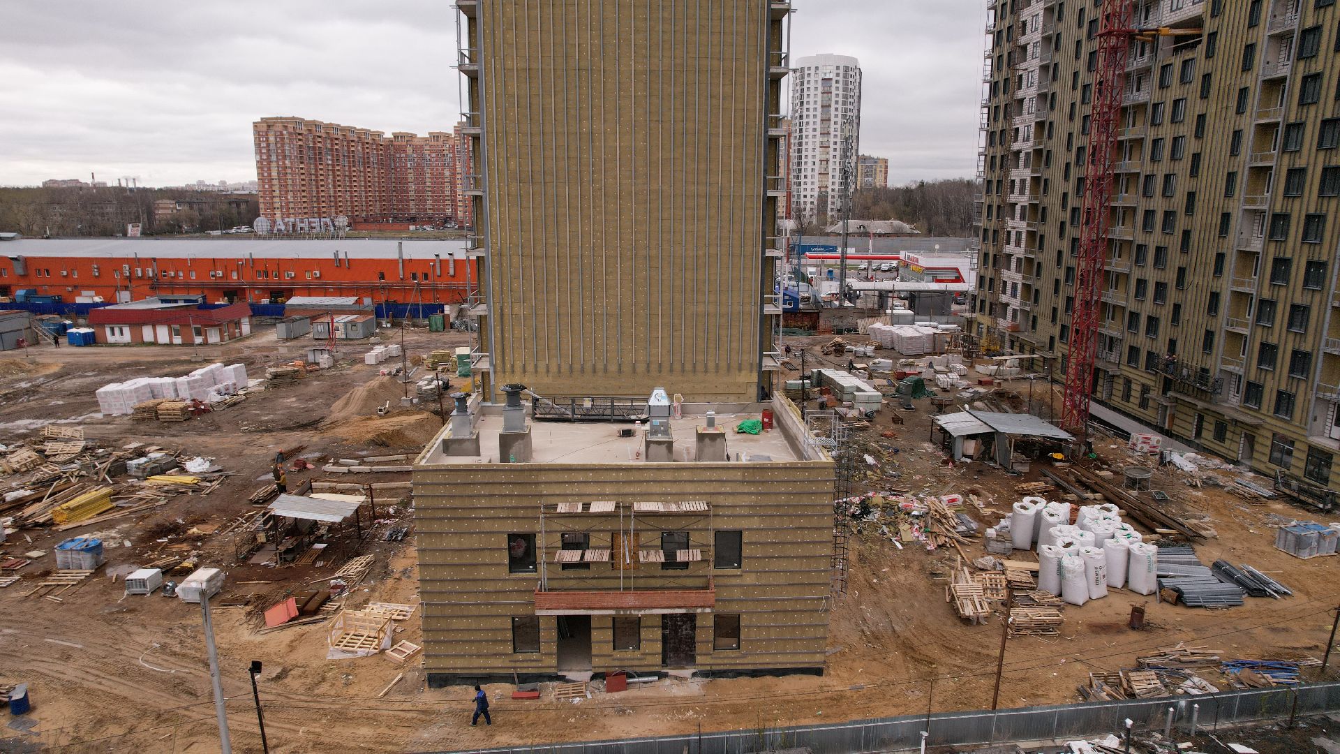 видео с коптера, ЖК, балашиха,