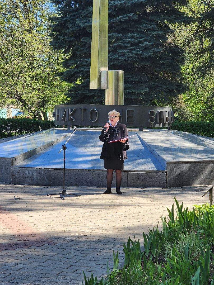 день победы, митинг памяти, возложение цветов, Мытищи, минута молчания,