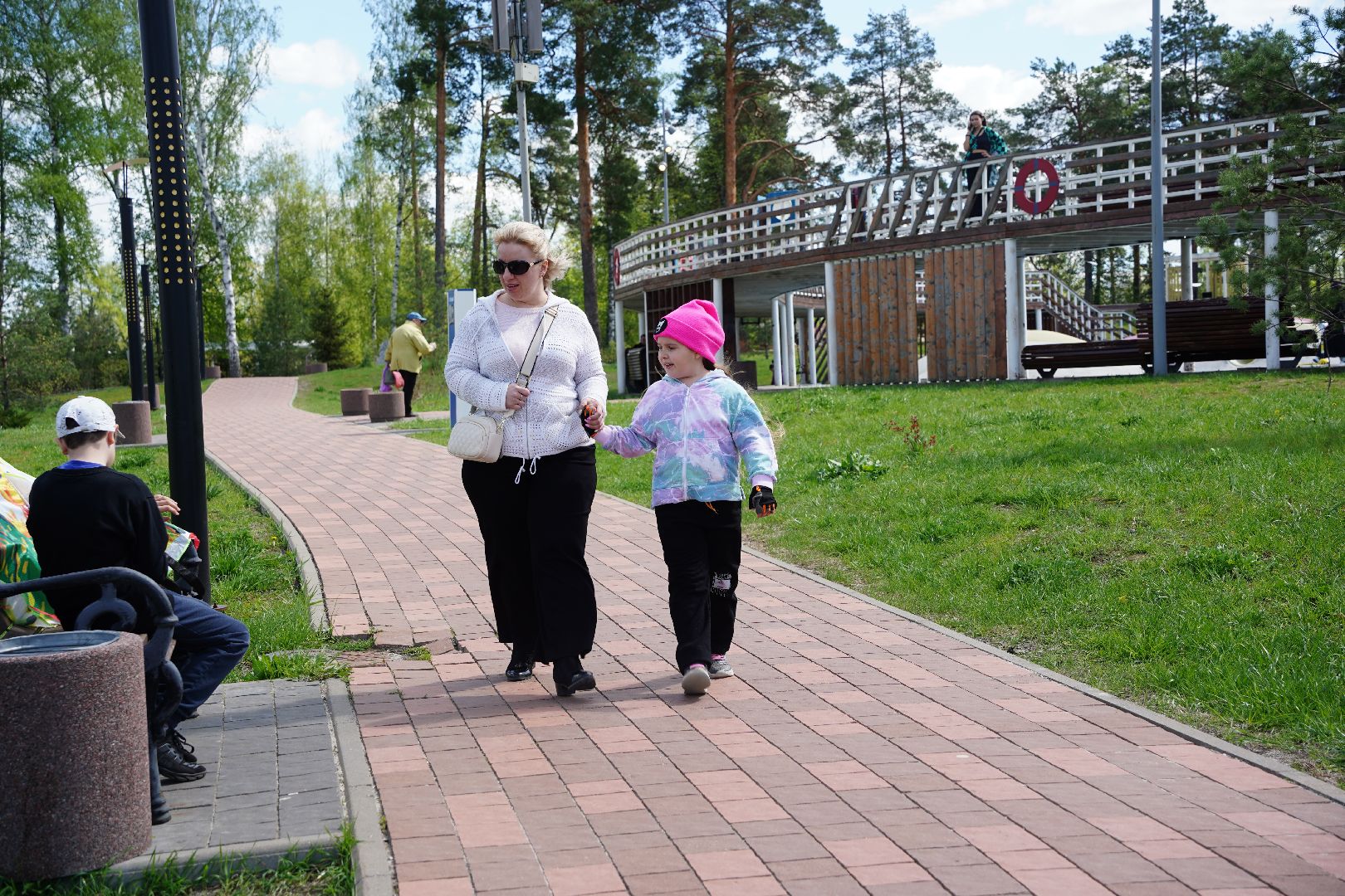 парк Крестов брод, Рошаль,теплый сезон, парки Подмосковья,