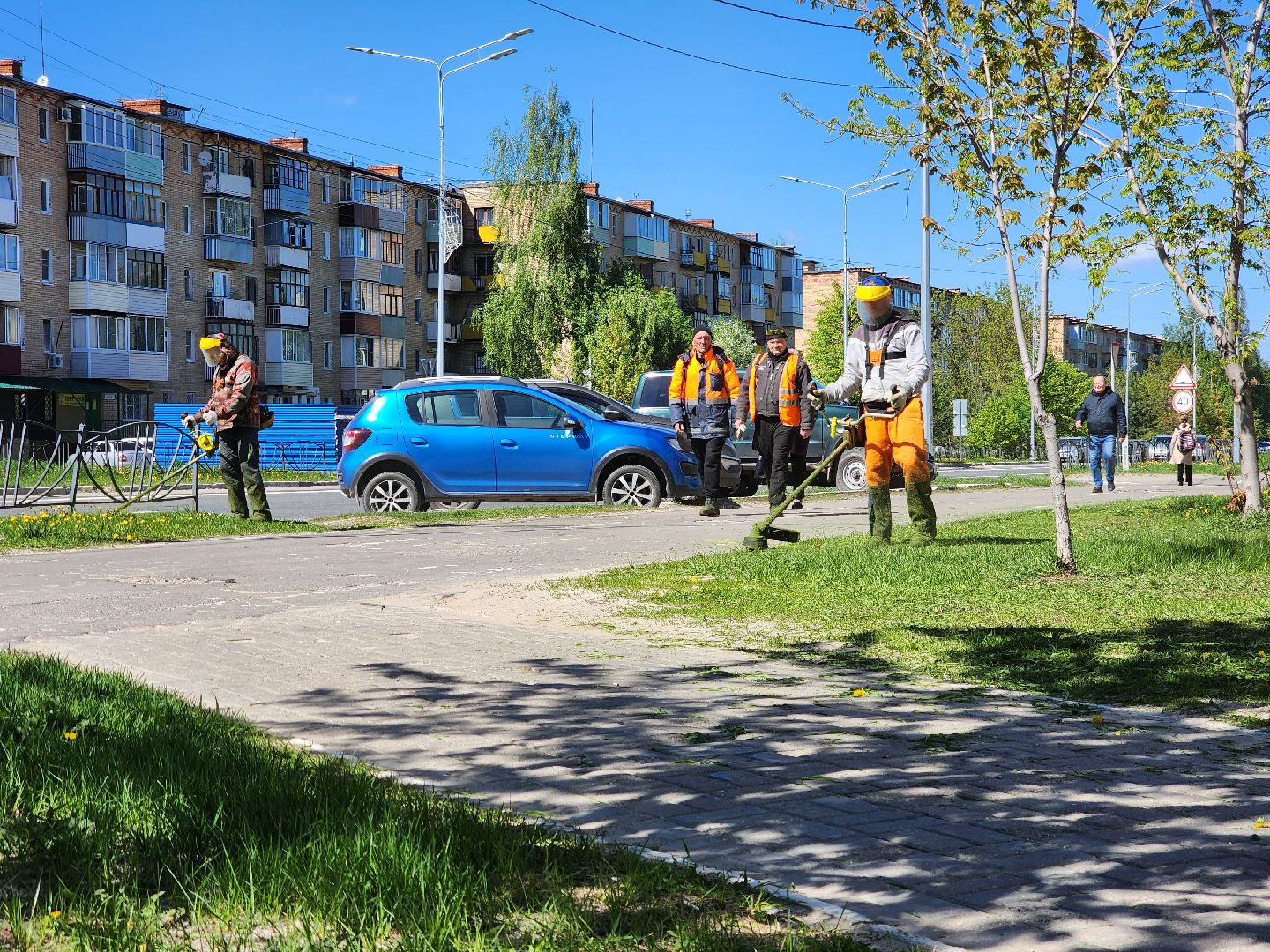 шатура, жкх и благоустройство, жкх подмосковье, покос травы,