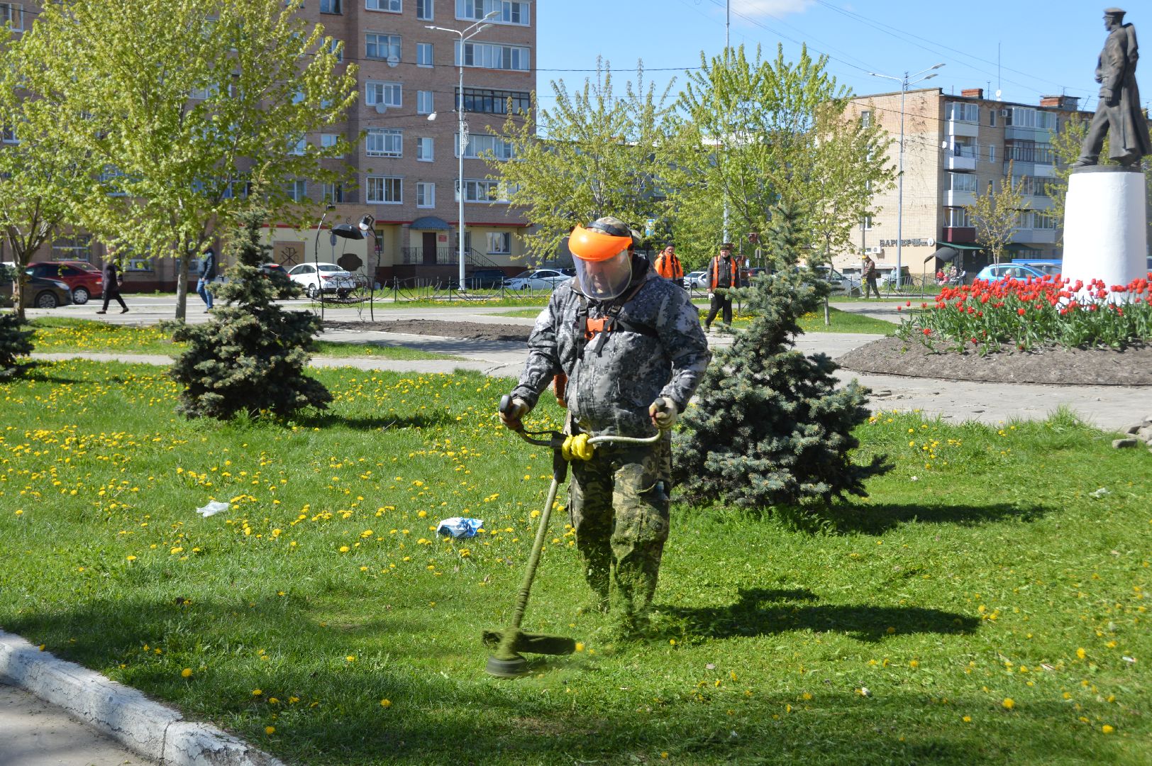 шатура, жкх и благоустройство, жкх подмосковье, покос травы,