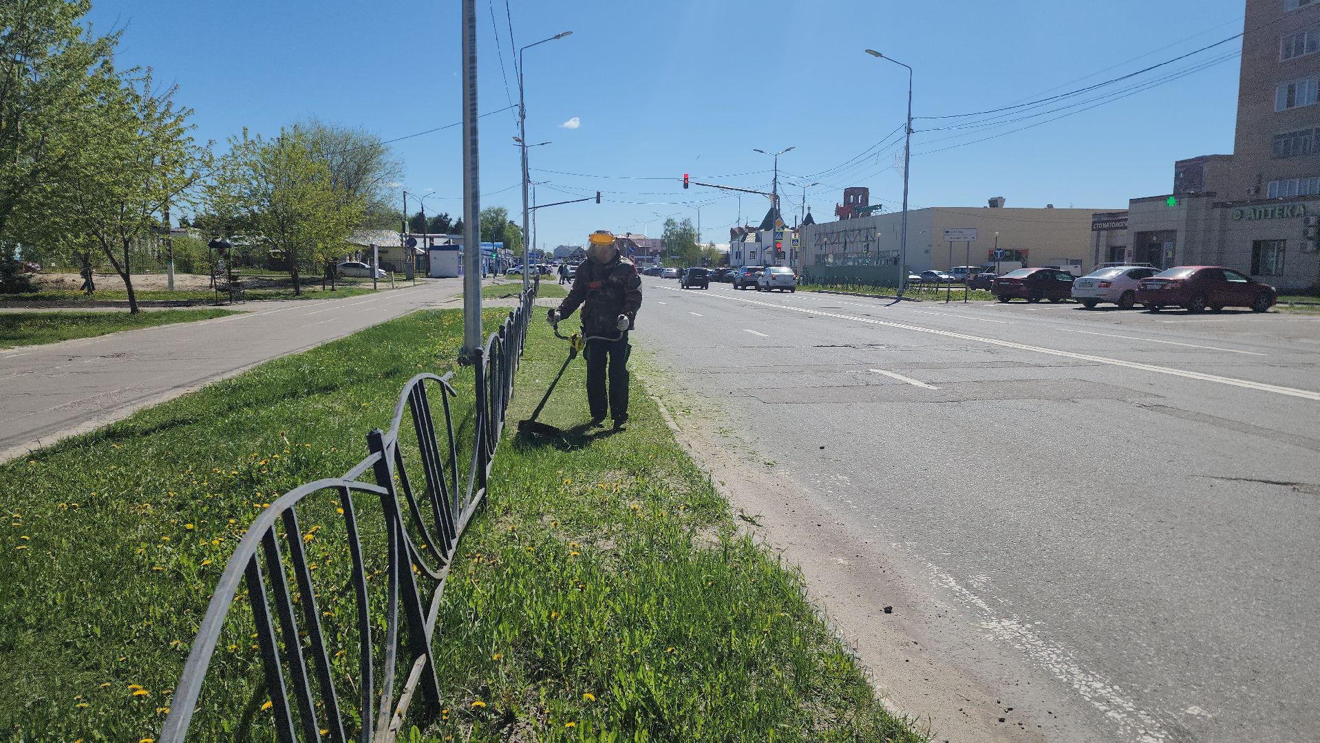 шатура, жкх и благоустройство, жкх подмосковье, покос травы,