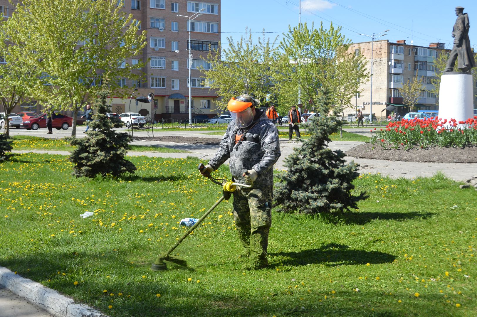 шатура, жкх и благоустройство, жкх подмосковье, покос травы,