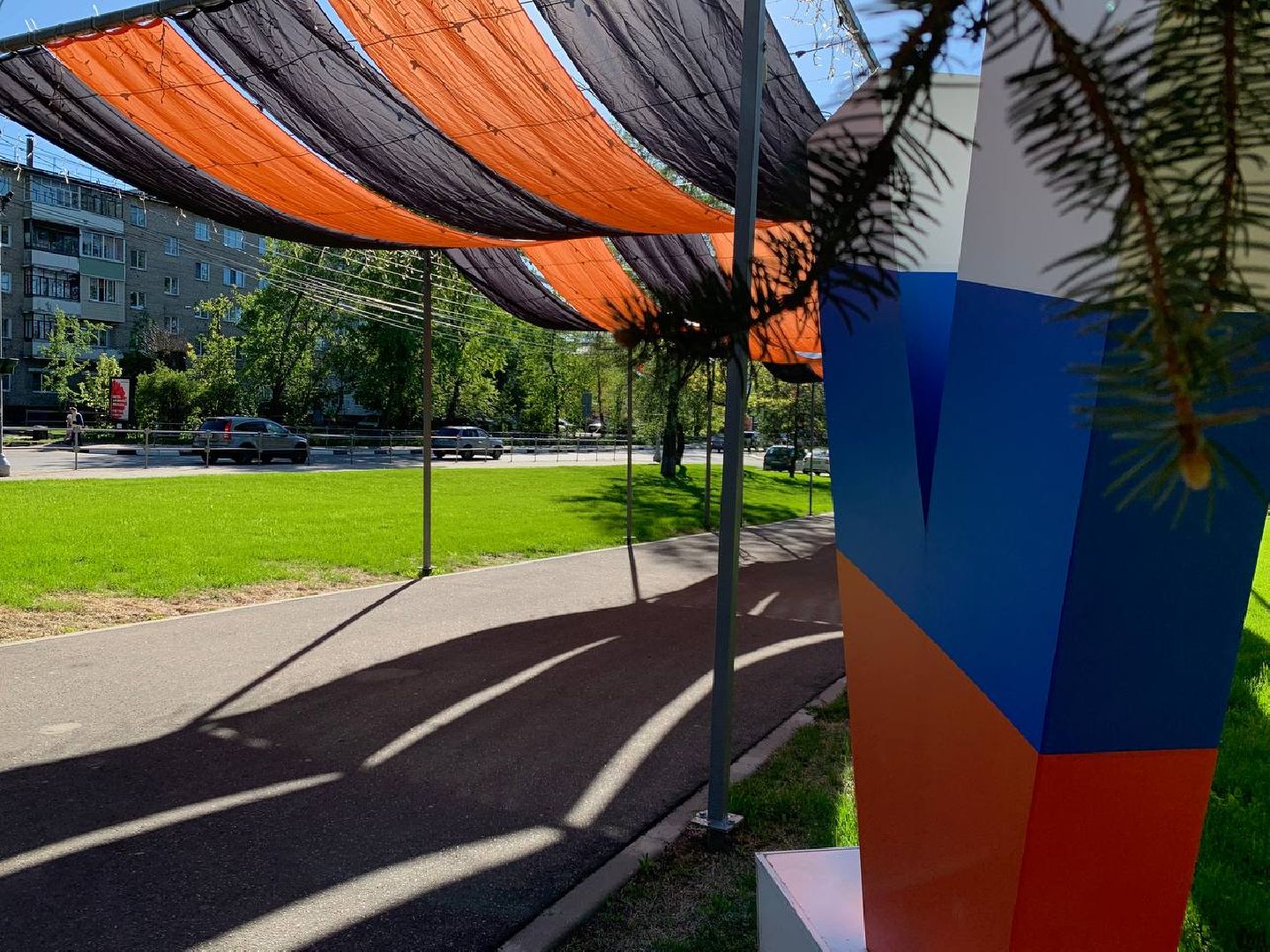 можайск, можайский городской округ, подмосковье, день победы, благоустройство, украшение округа, 9 мая,