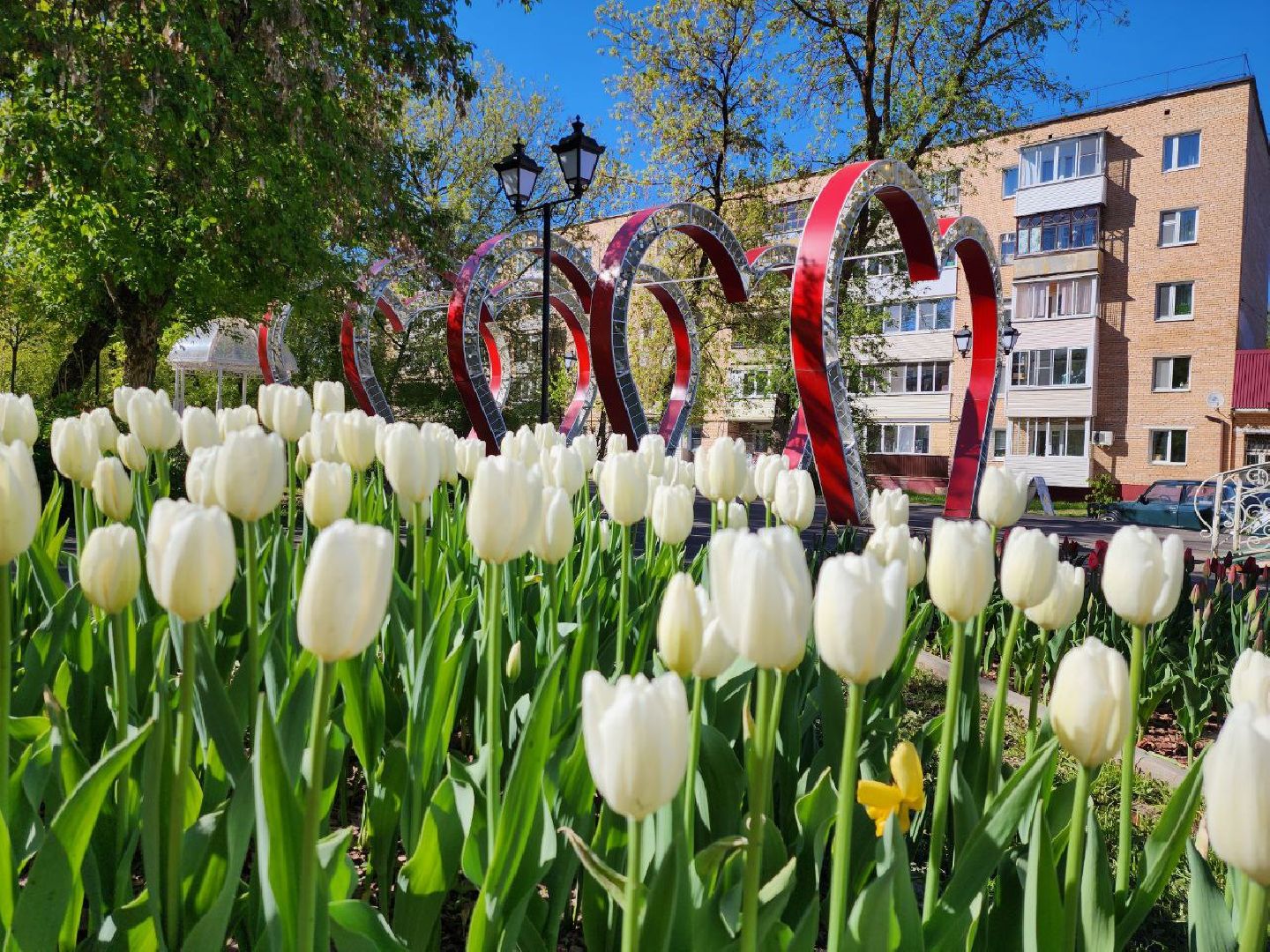 можайск, можайский городской округ, подмосковье, день победы, благоустройство, украшение округа, 9 мая,