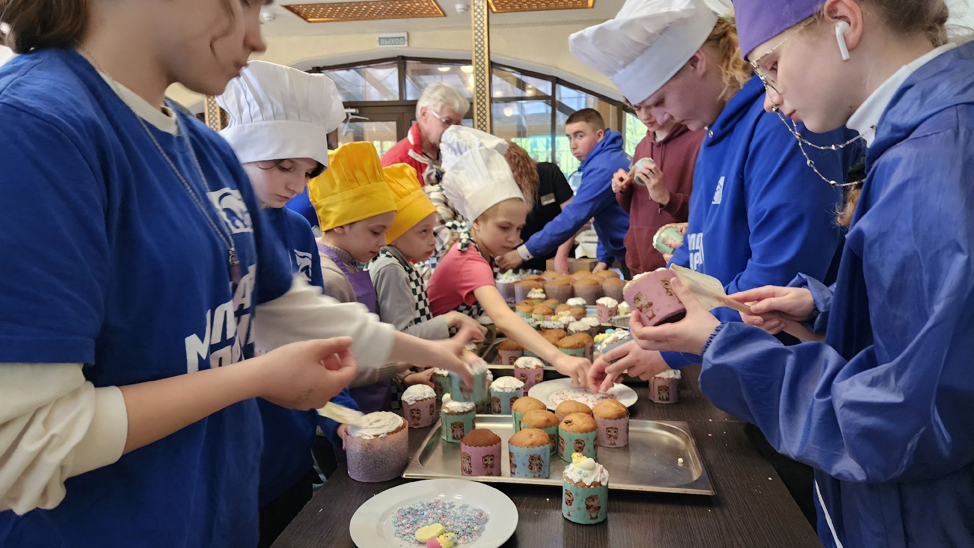 мастер-класс, МГЕР, украшение куличей,