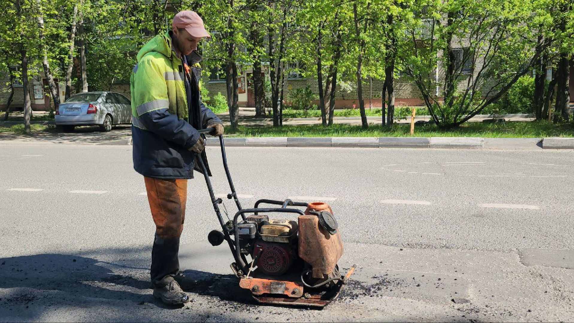 люберцы, ремонт дорог, ямочный ремонт,