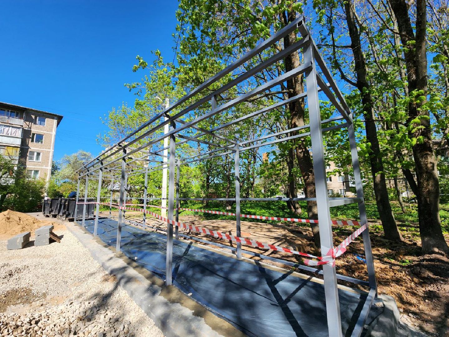 можайск, можайский городской округ, подмосковье, контейнерные площадки, мусор, модернизация, благоустройство,