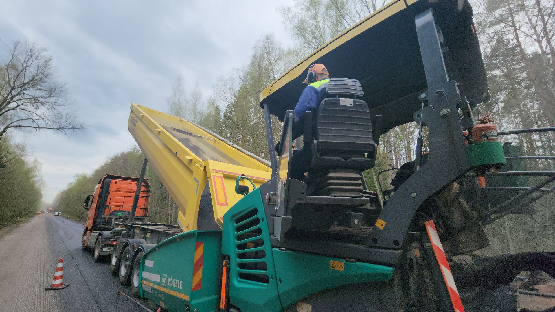 серпухов, деревня фенино, ремонт дороги, мосавтодор, безопасность дорожного движения,