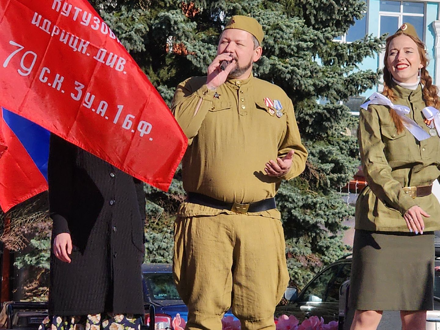 агитбригады, орехово-зуевский округ,день победы,