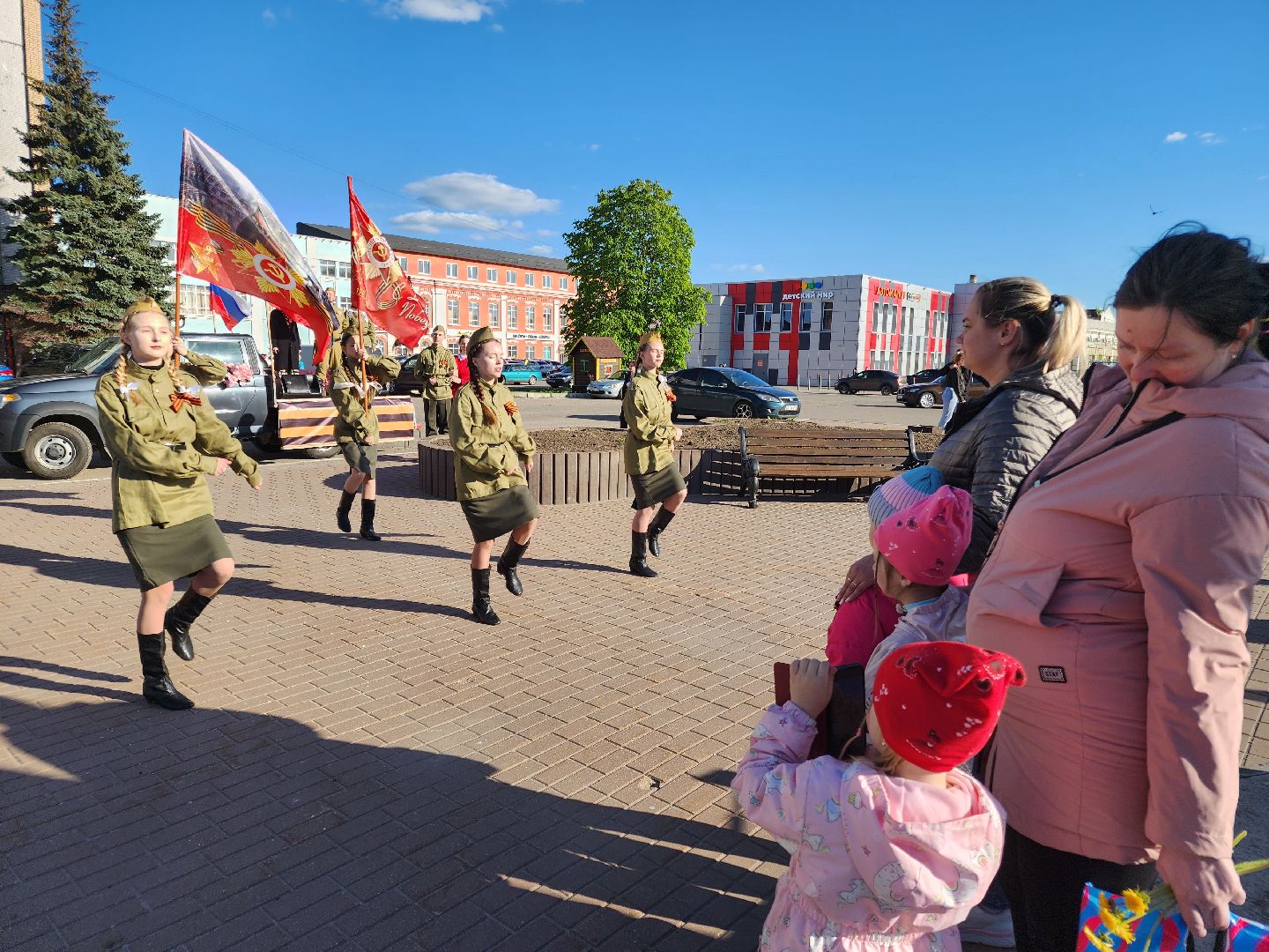 агитбригады, орехово-зуевский округ,день победы,