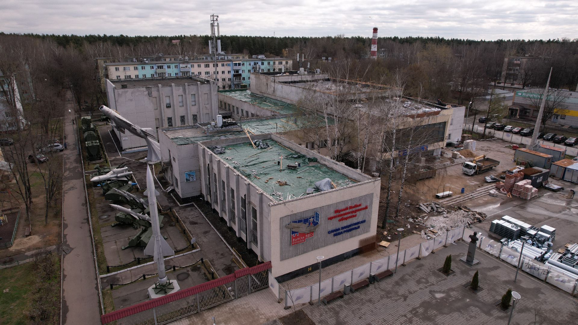 видео с коптера, дк, балашиха,