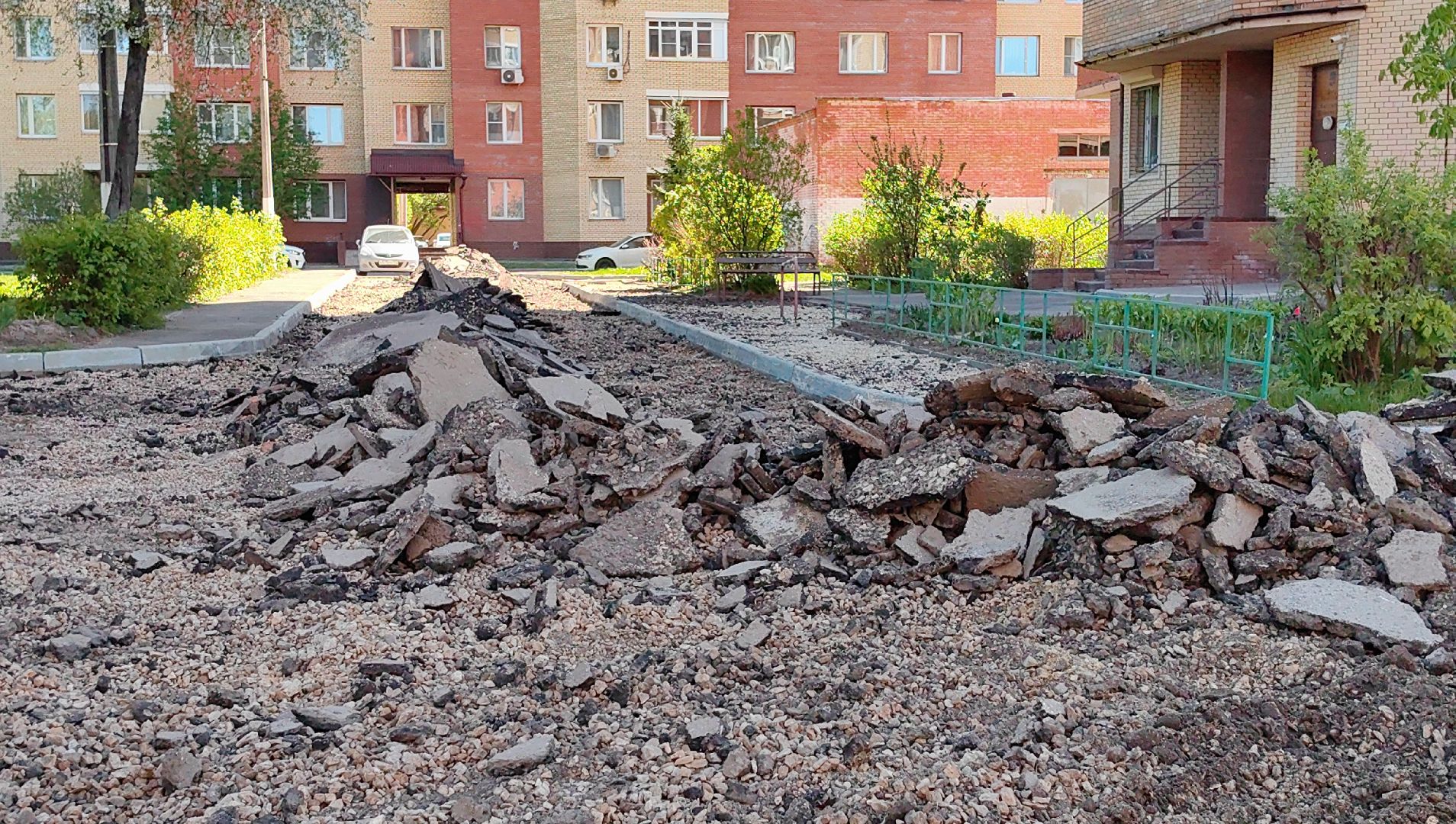 асфальт, большие карты, дорожное полотно, погрузчик,