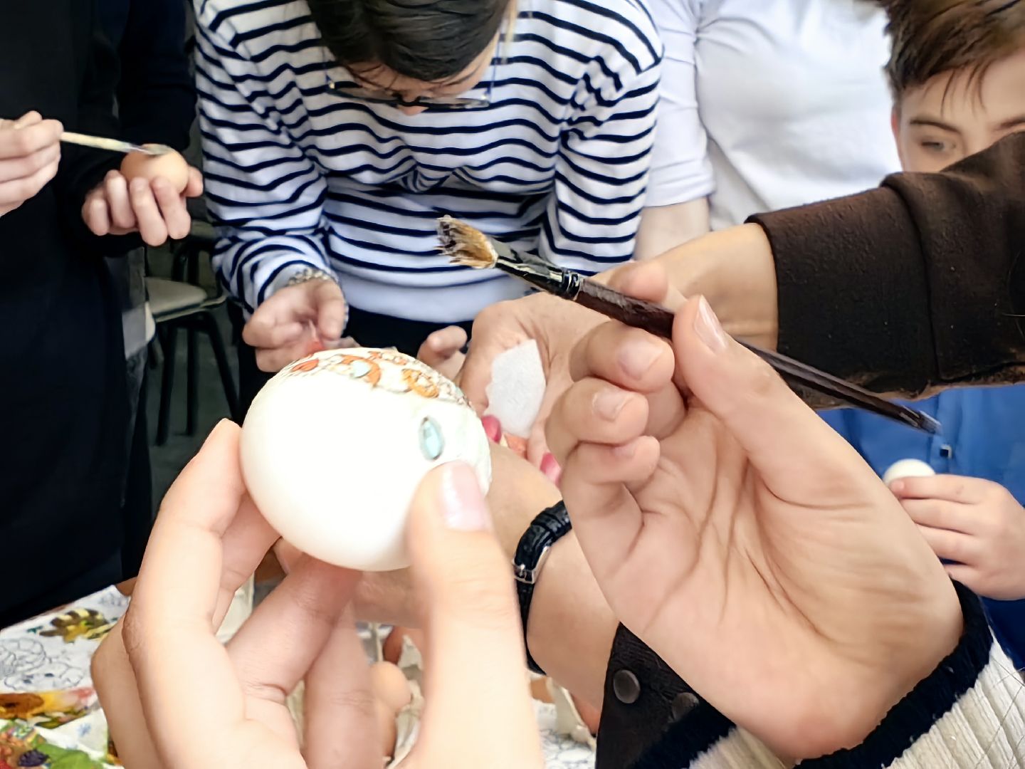 библиотека, Пасха, куличи, яйца, мастер-класс к пасхе,