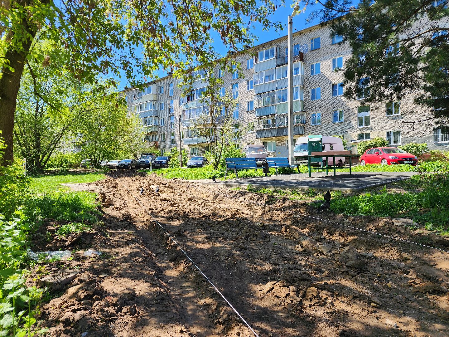 благоустройство, народные тропы, Лосино-Петровский,