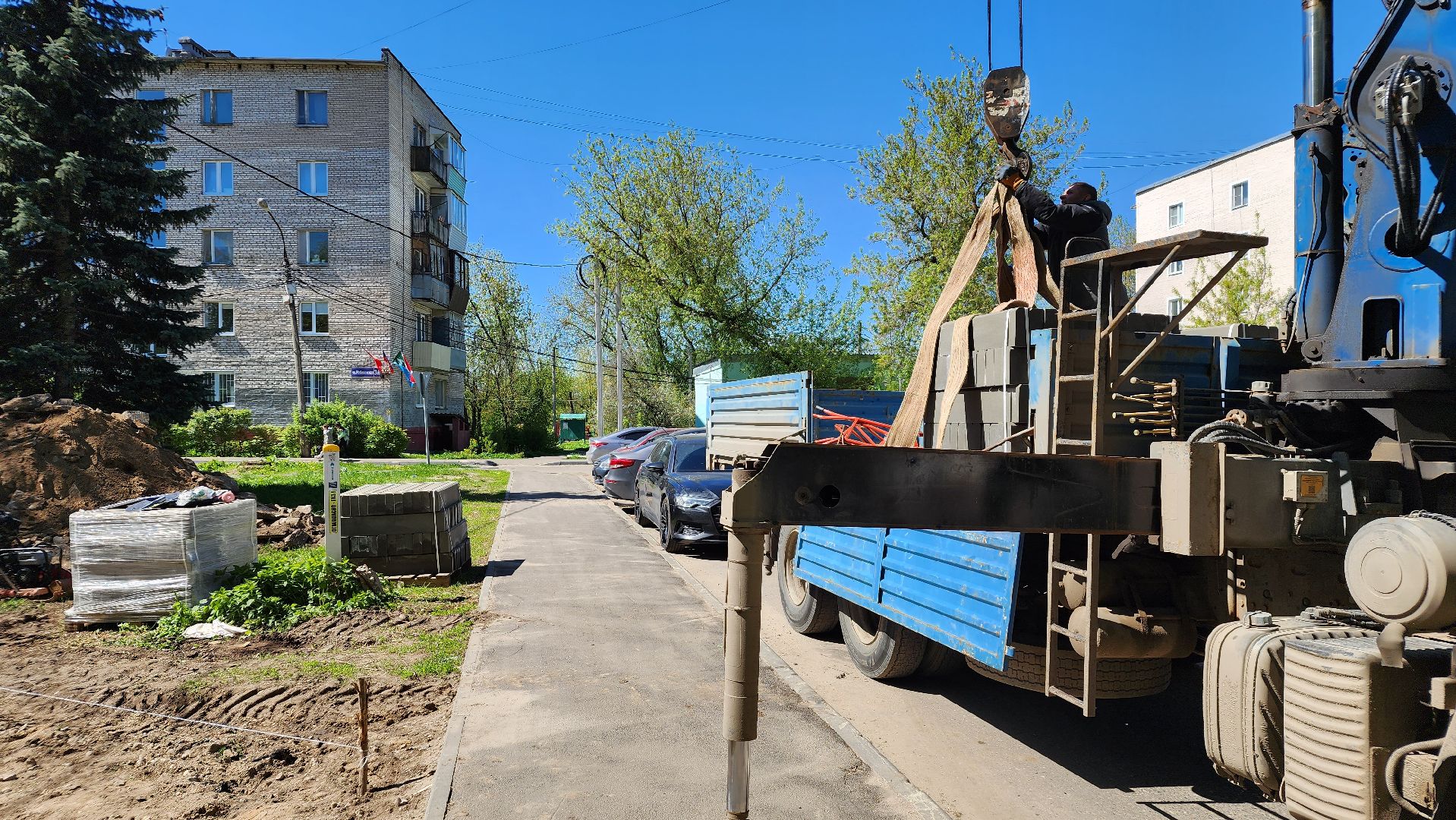 благоустройство, народные тропы, Лосино-Петровский,