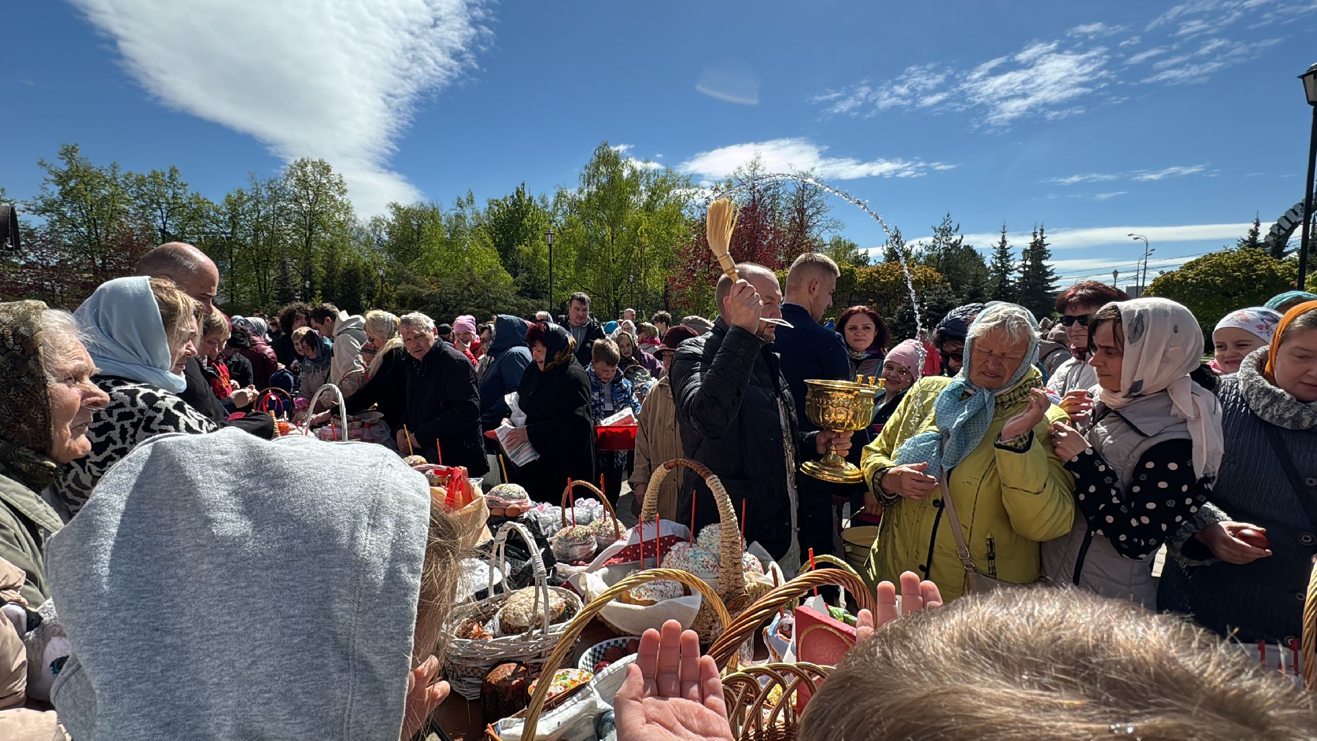 Одинцово, Великая суббота, Пасха,