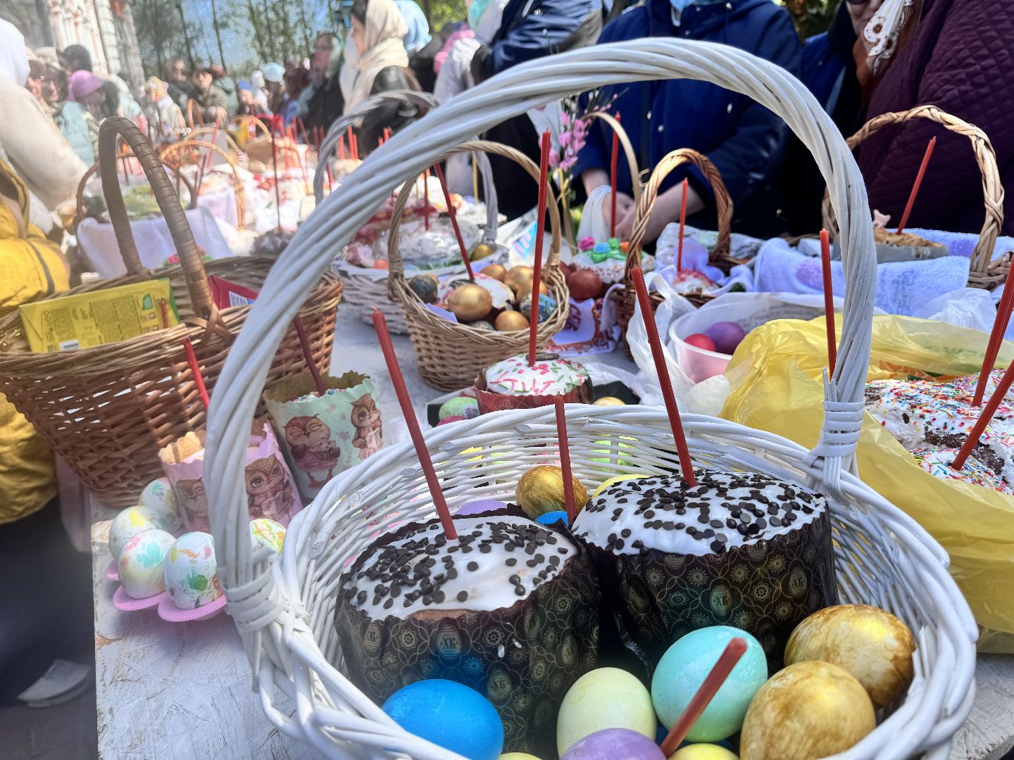 Солнечногорск, Пасха, Пасхальное богослужение, Куличи, Праздник,