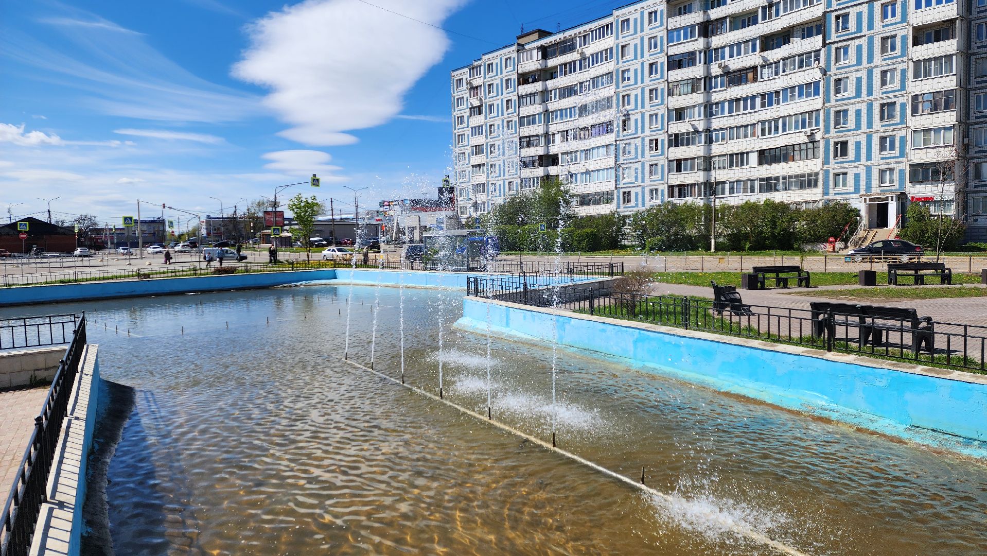 Солнечногорск, Рекинцо, фонтан, общество,