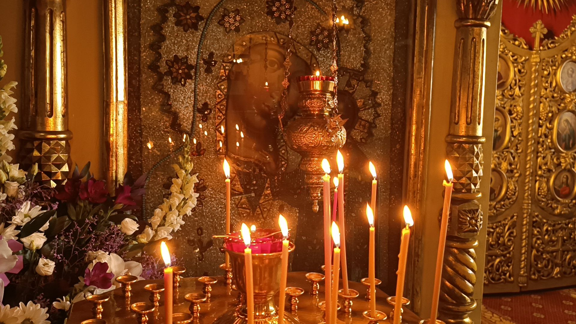 пасха, пасхальное богослужение, лобня, храм,