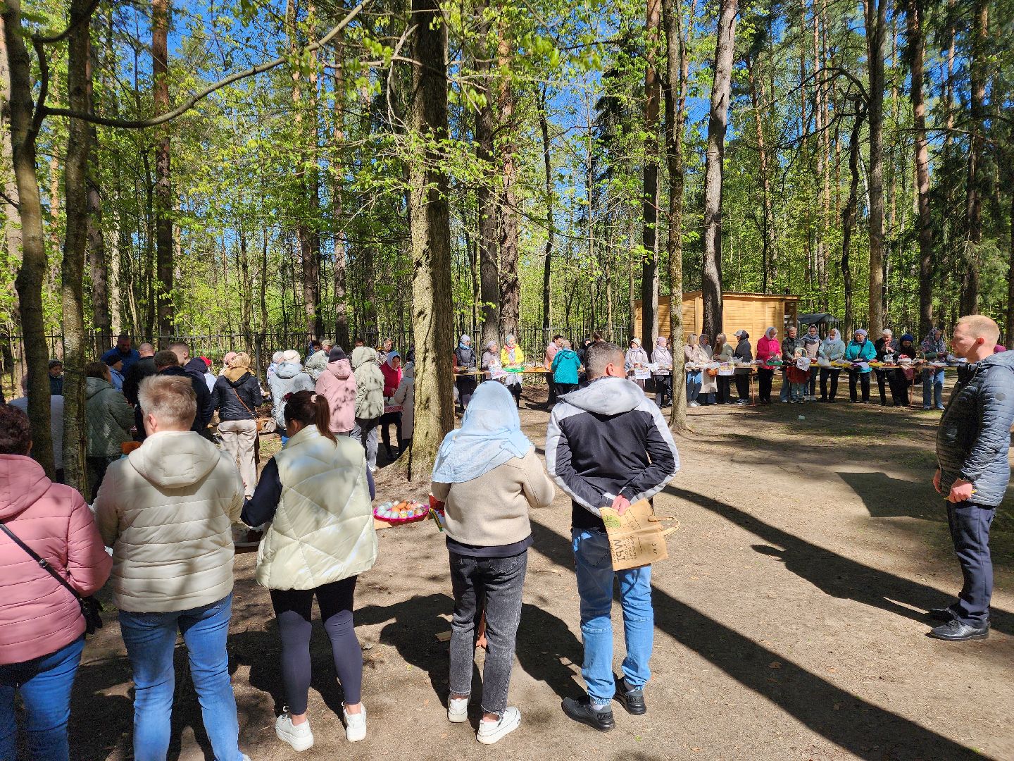 Черноголовка, Пасха, Освящение куличей,