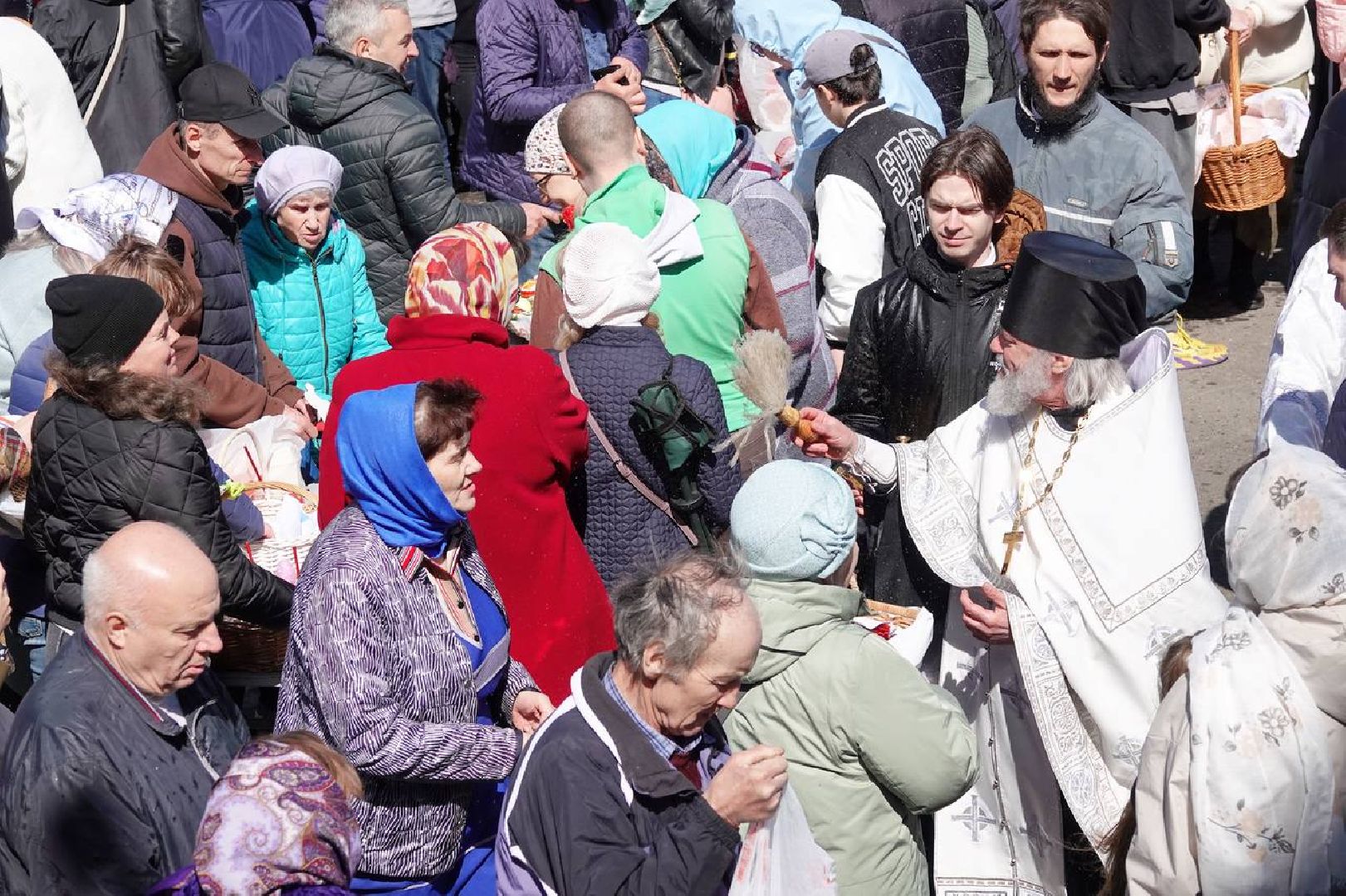 Пасха, Сергиев Посад, Храм Петра и Павла,