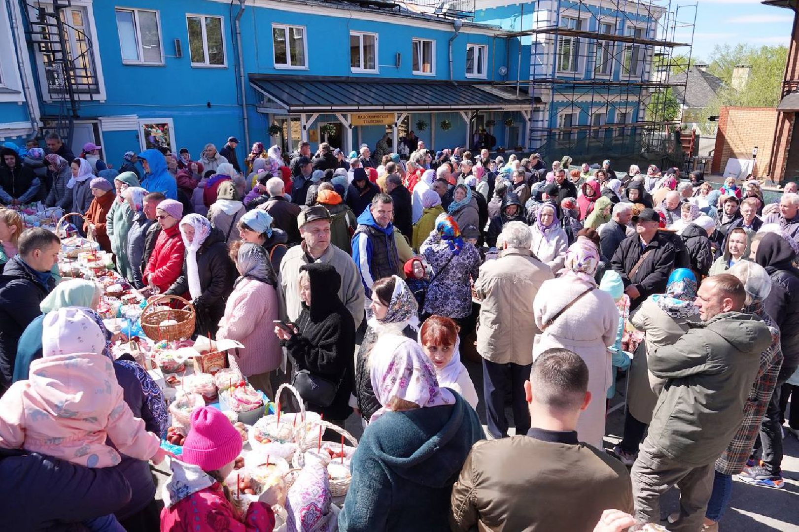 Пасха, Сергиев Посад, Храм Петра и Павла,