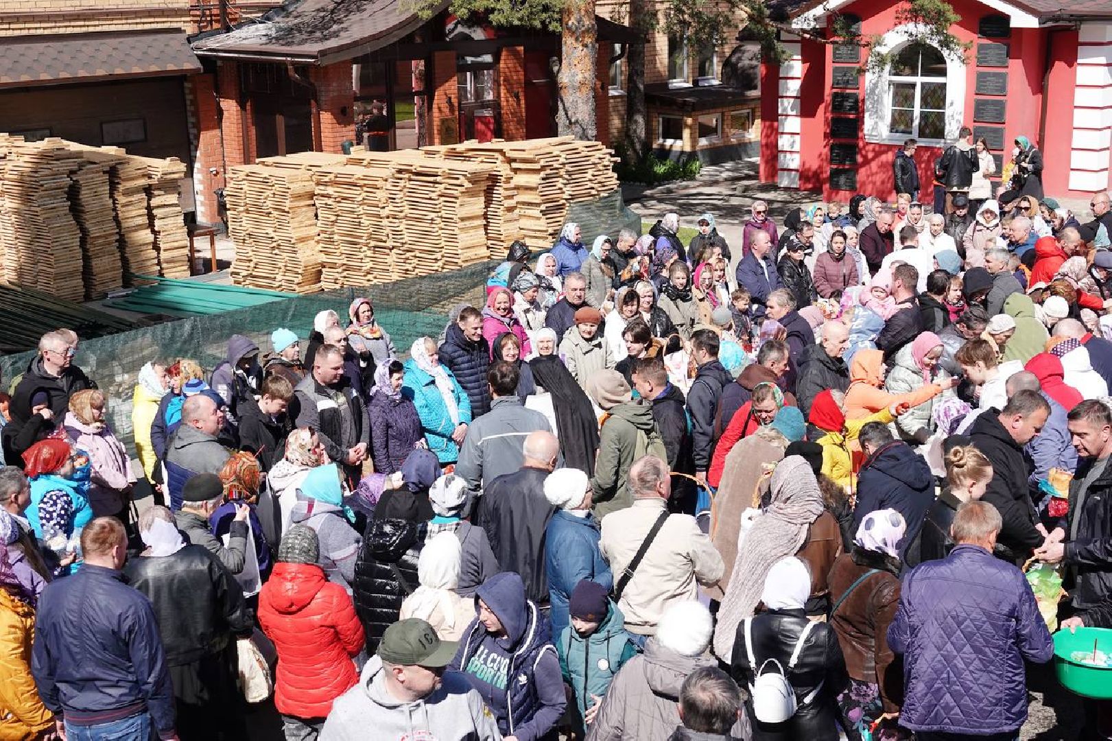 Пасха, Сергиев Посад, Храм Петра и Павла,