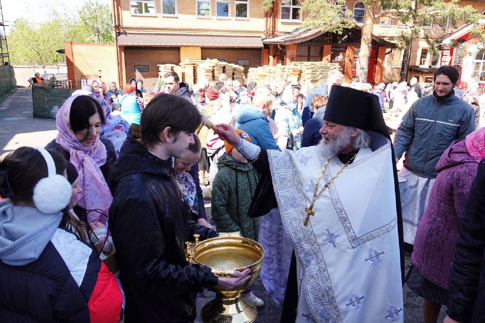 Пасха, Сергиев Посад, Храм Петра и Павла,