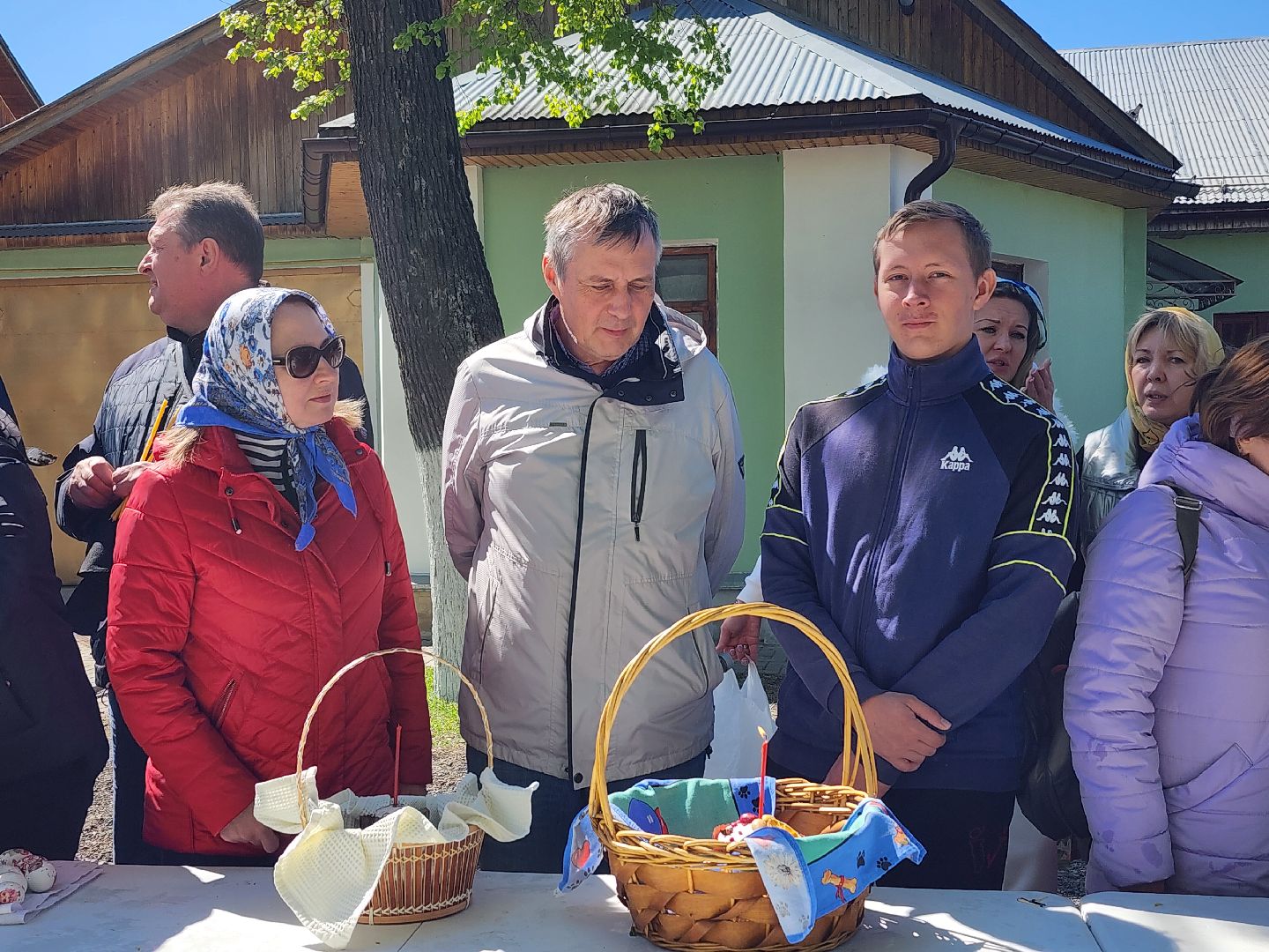 Пасха, Великая Суббота, освящение пасхальных куличей, Старая Купавна, Богородский городской округ,