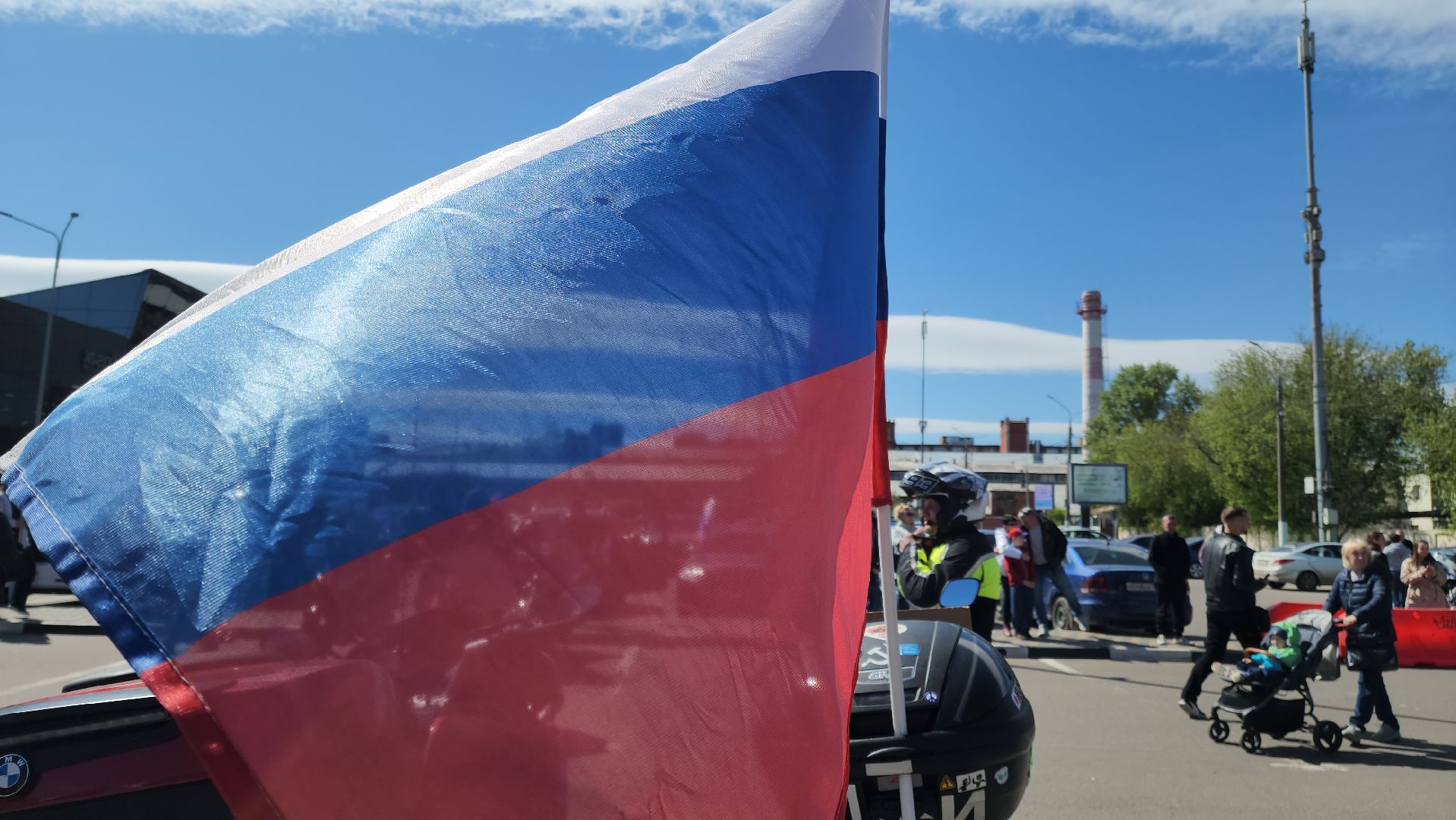 Подольск, Мотопробег, За Победу, 9 мая,